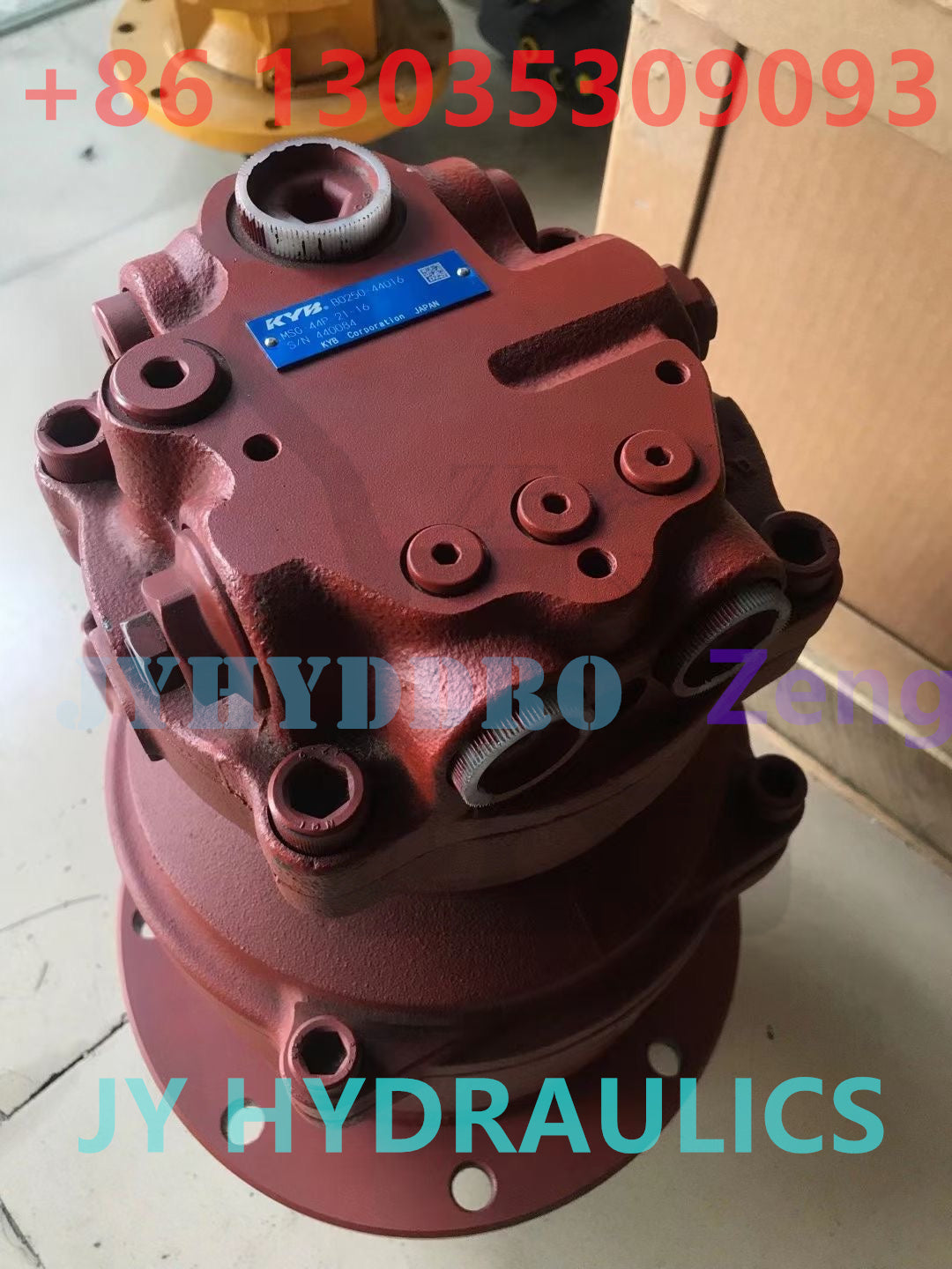 LIUGONG CLG908 EXCAVATOR MSG-44P SWING MOTOR ASSY&SWING REDUCTION GEARBOX