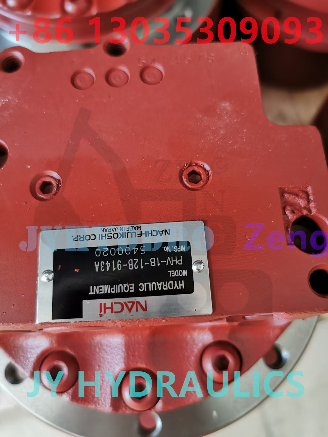 NACHI PHV-1B-12B FINAL DRIVE TRAVEL MOTOR ASSY FOR KUBOTA U15 U17 SANY SY16 CATERPILLAR CAT301.5 MINI EXCAVATOR