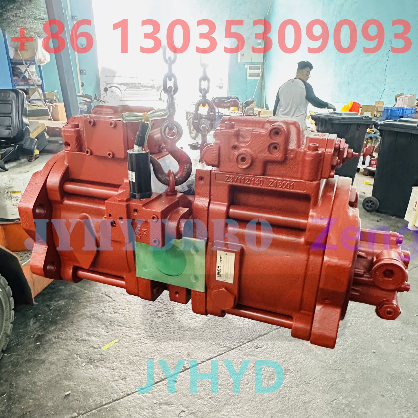 KAWASAKI K3V112DT-1X5R-9N24-V HYDRAULIC MAIN PUMP