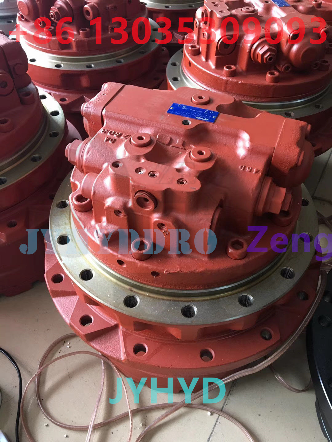 KAYABA MAG-85VP-1800 FINAL DRIVE TRAVEL MOTOR ASSY FOR SUMITOMO SH260 CATERPILLAR CAT312 CAT120B EXCAVATOR