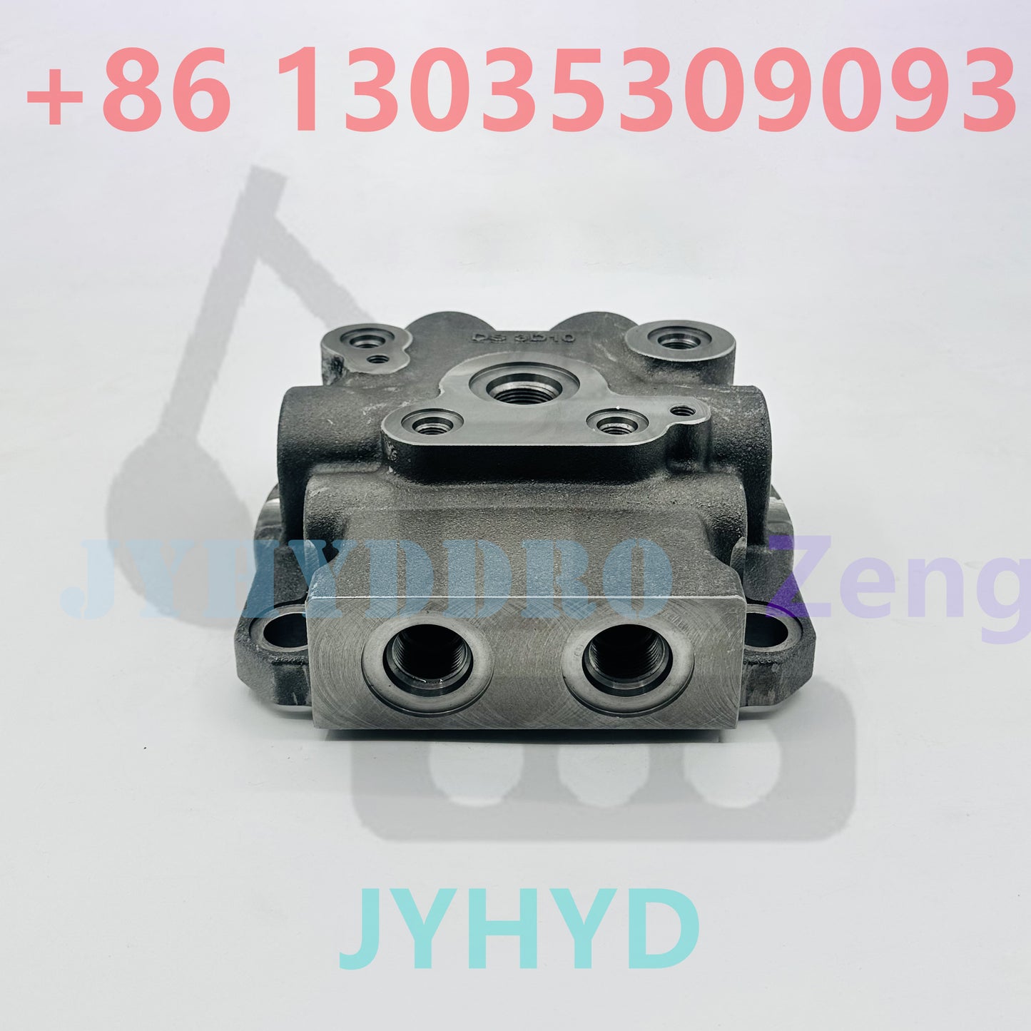 SUMITOMO SH210-6 EXCAVATOR SG08 SWING MOTOR HOUSING CASING SUB BRAKE VALVE REAR FLANGE
