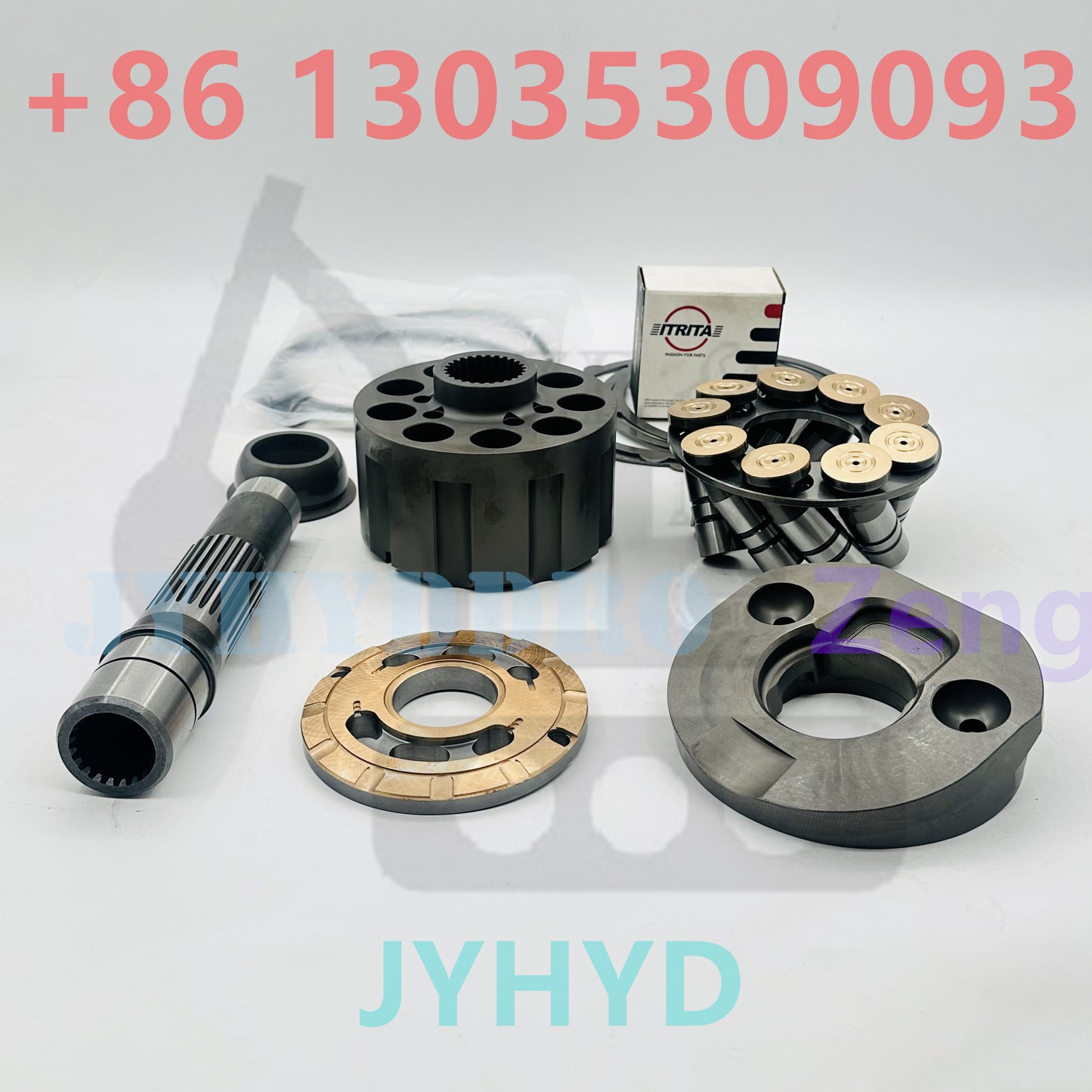 HITACHI ZX200-3 excavator travel motor cylinder block rotor barrel