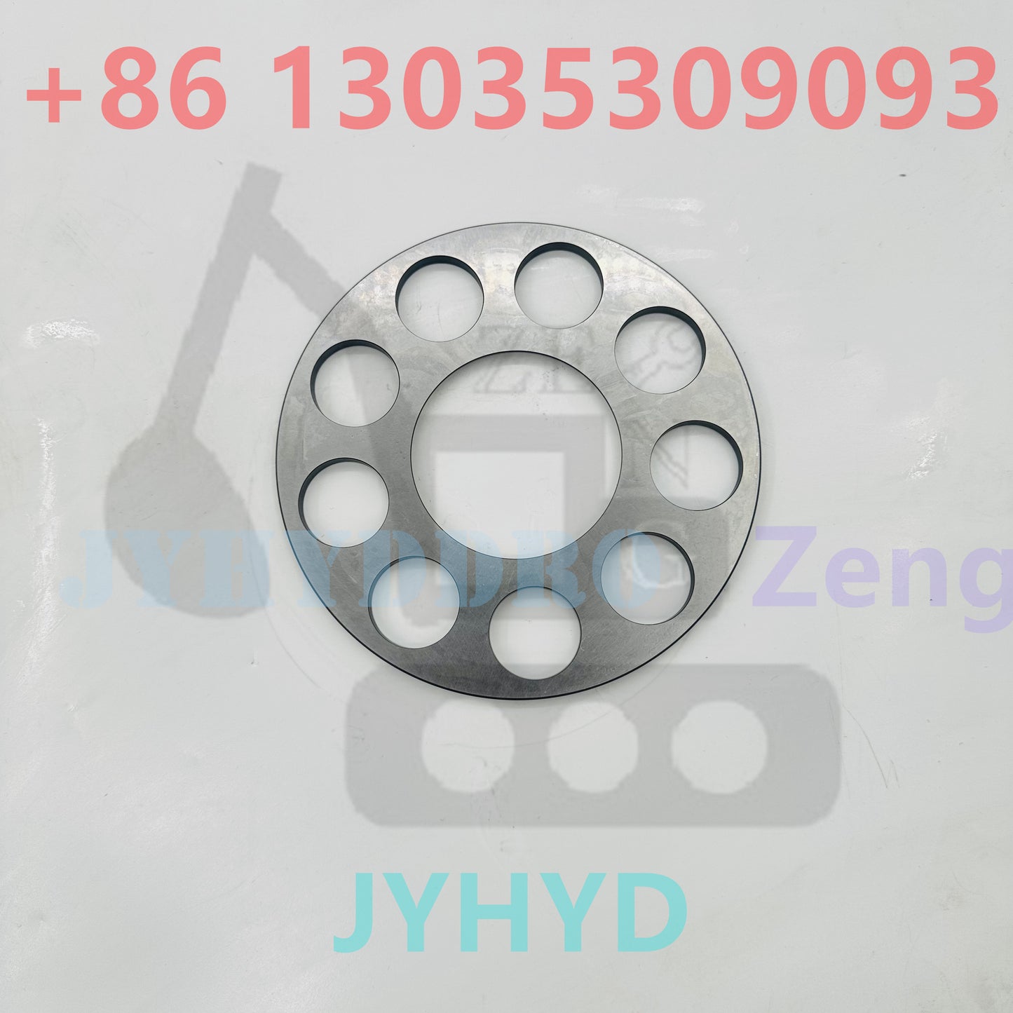 HITACHI ZX200-3 excavator travel motor set plate retainer plate retraction retainer shoe push plate