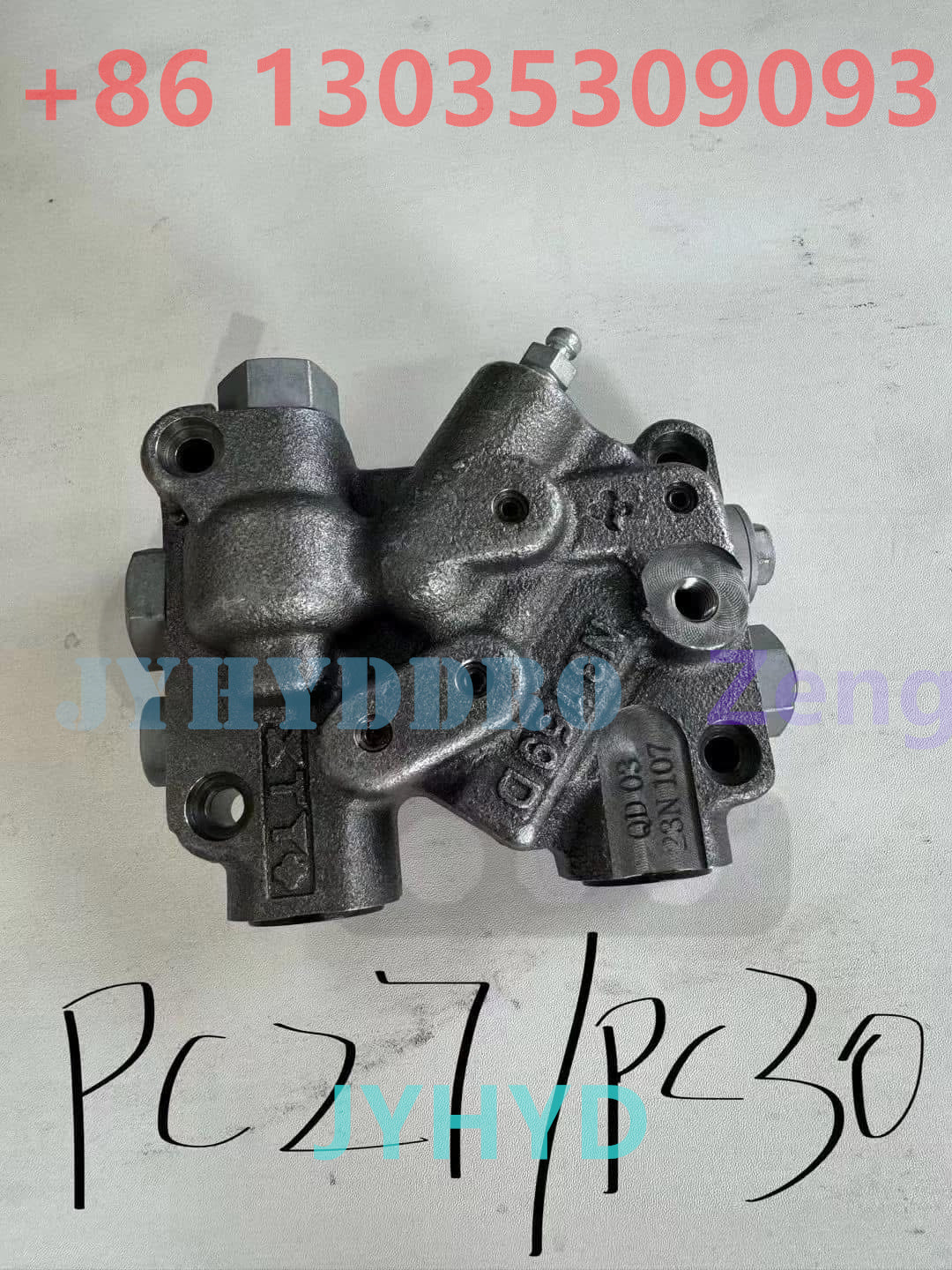 KOMATSU PC27 PC30 EXCAVATOR HYDRAULIC PUMP REGULATOR