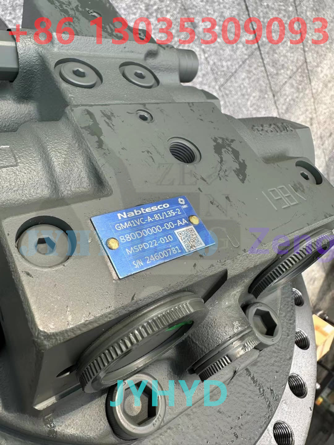 NABTESCO GM41VC FINAL DRIVE TRAVEL MOTOR ASSY