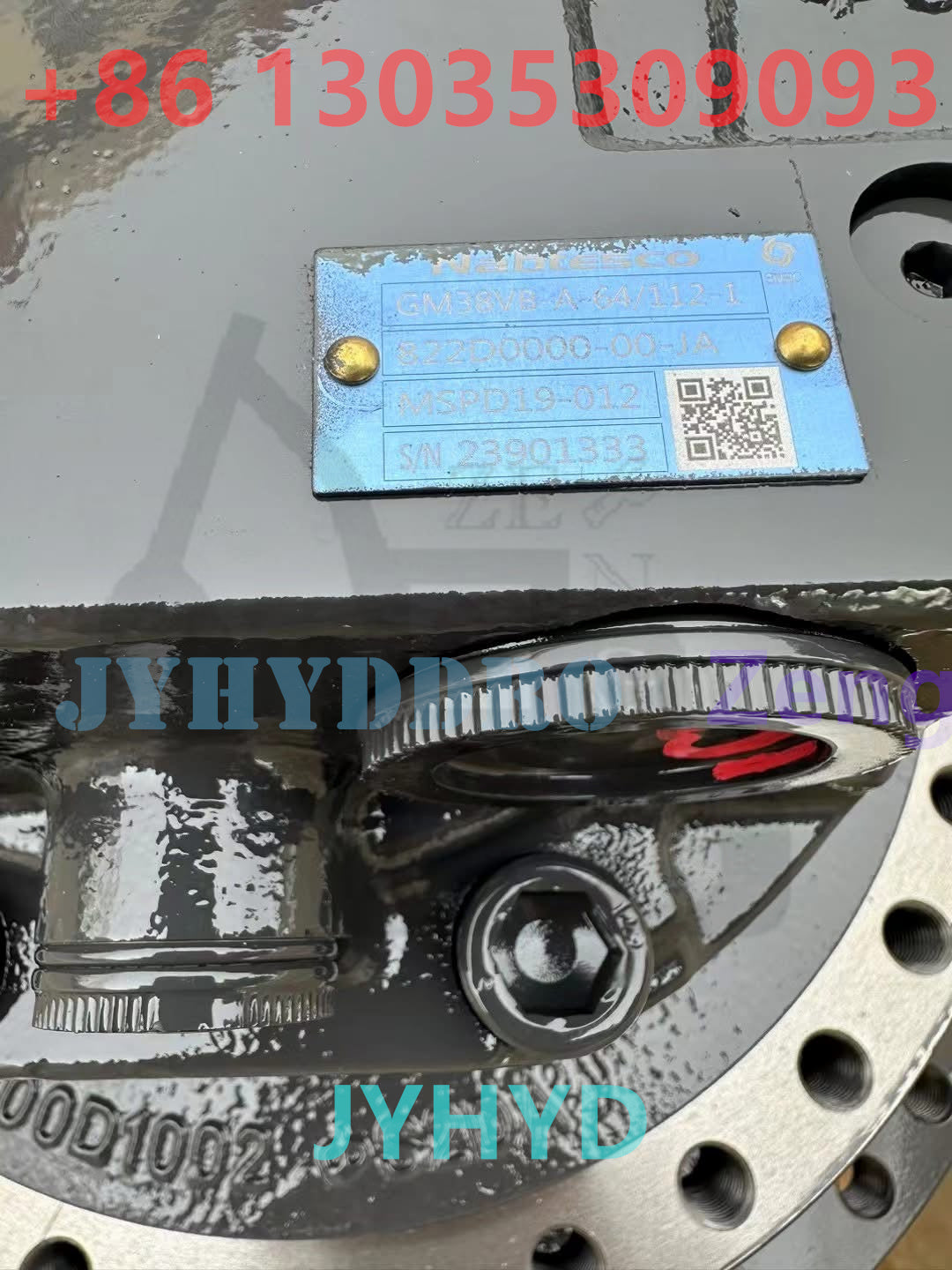 NABTESCO GM41VC FINAL DRIVE TRAVEL MOTOR ASSY