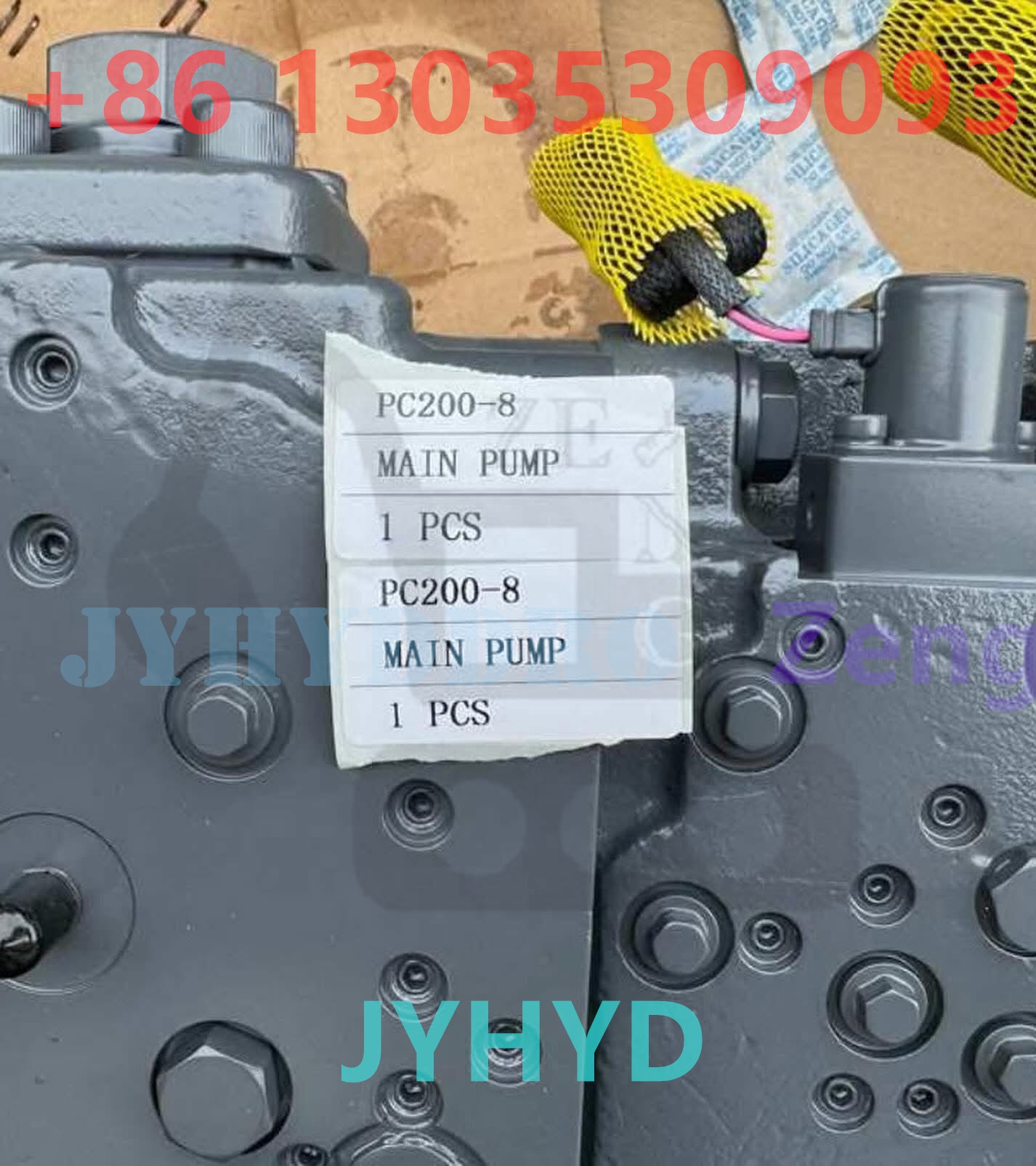 KOMATSU PC200-8 EXCAVATOR HYDRAULIC PUMP