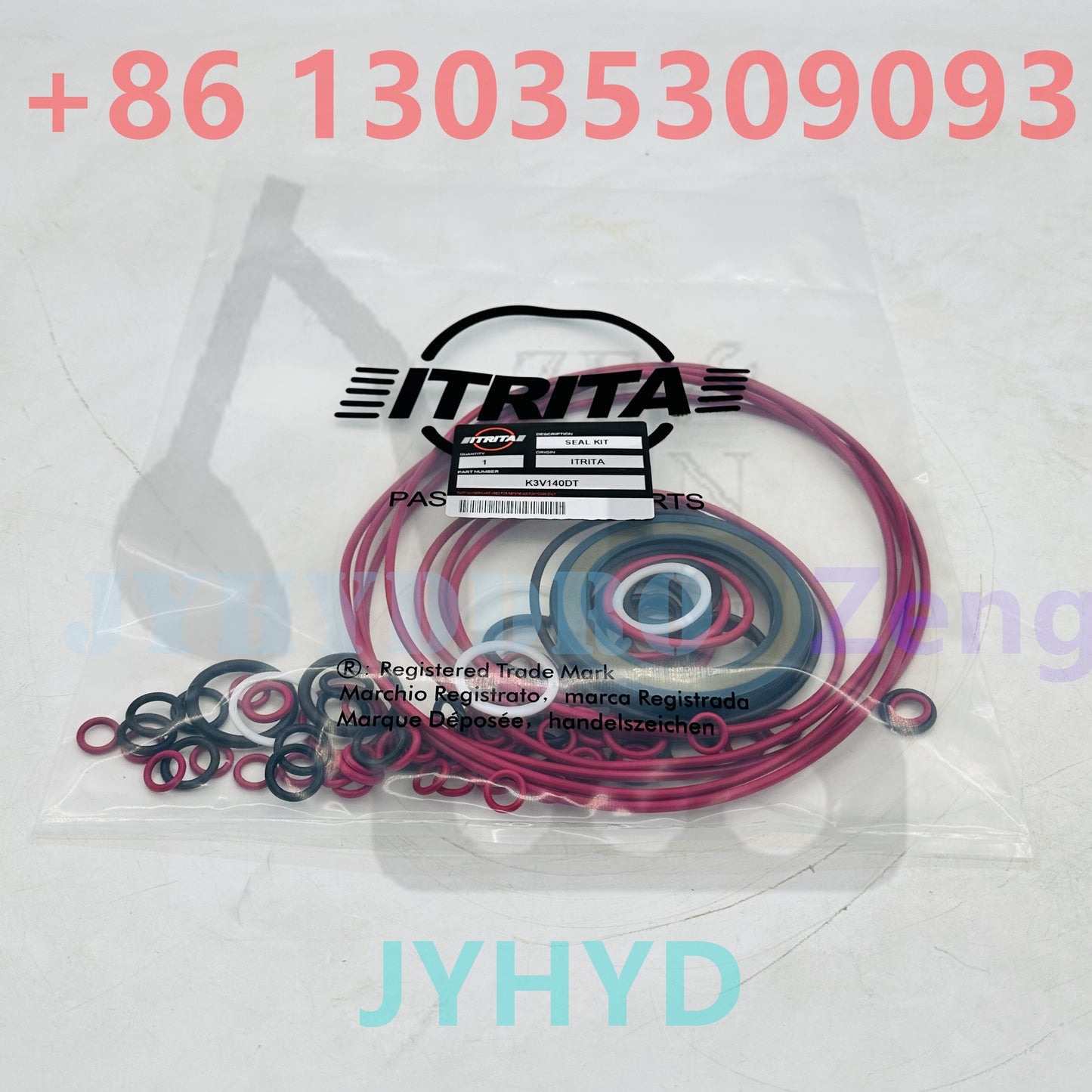 KAWASAKI K3V140DT HYDRAULIC PUMP REPAIR KIT SEAL KIT