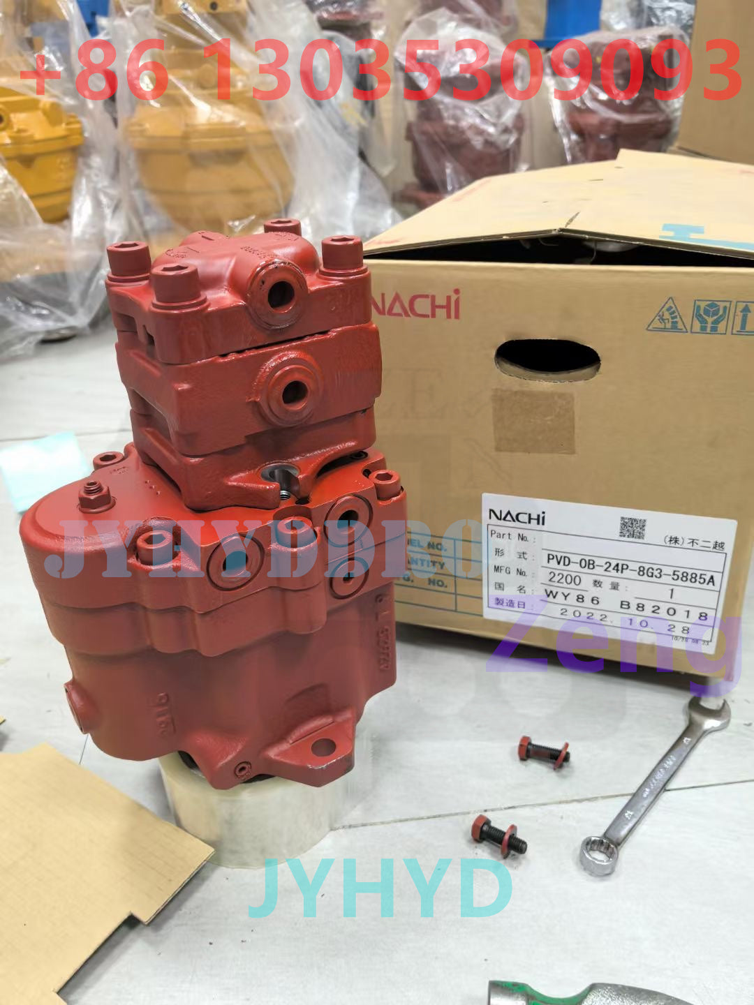 NACHI PVD-0B-24P-8G3-5885A ORIGINAL HYDRAULIC PUMP