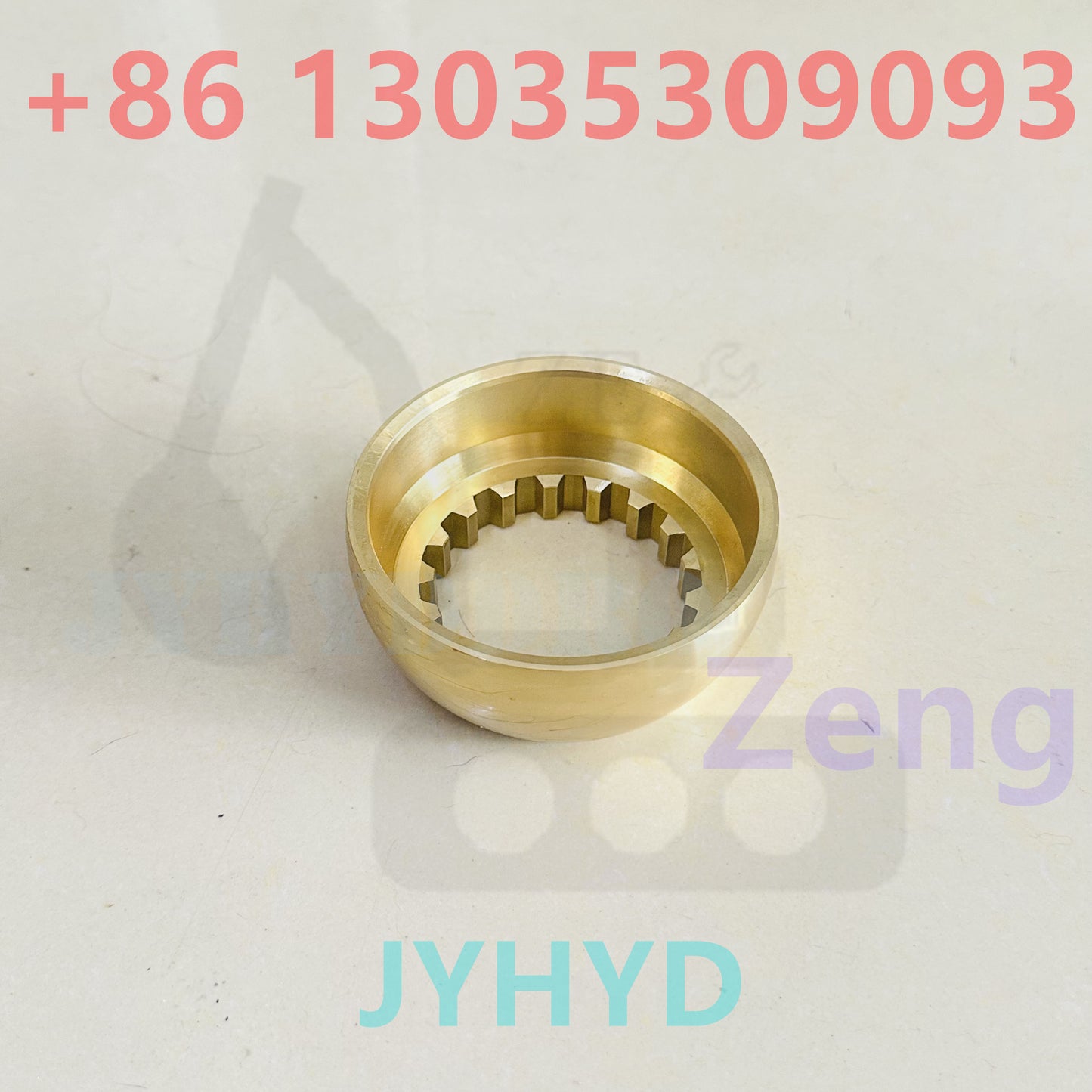 KOMATSU HPV375 hydraulic pump ball guide retainer guide bushing thrust ball bowl holder