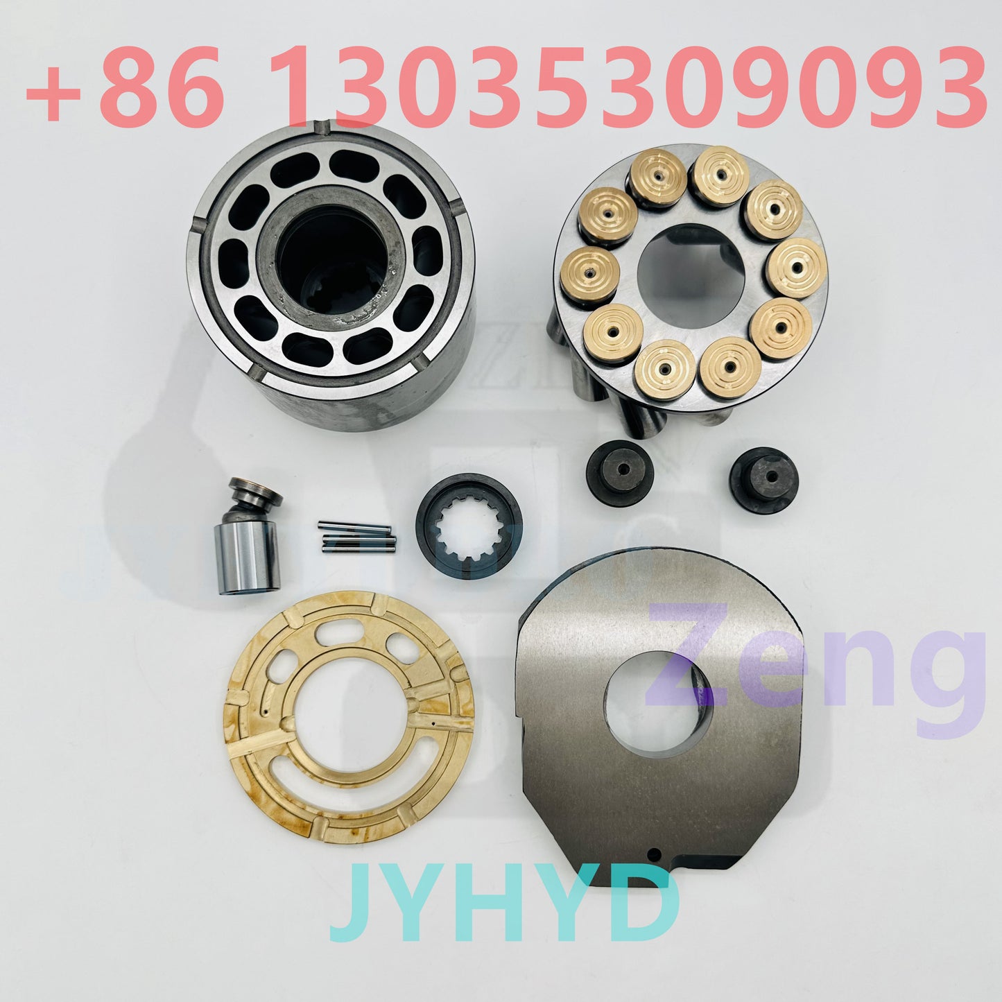 KOMATSU D155-6 fan pump valve plate timing plate balance plate control plate control lens port plate