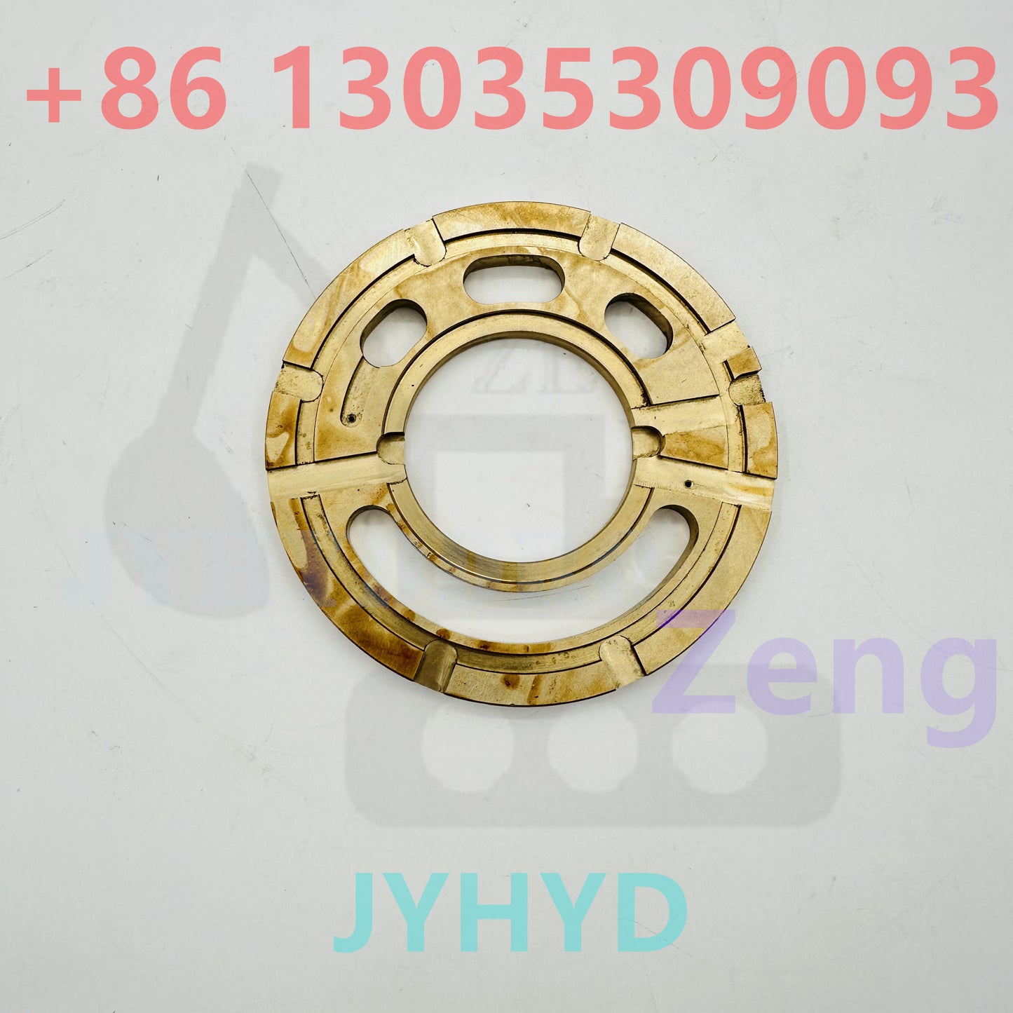 KOMATSU D155-6 fan pump valve plate timing plate balance plate control plate control lens port plate