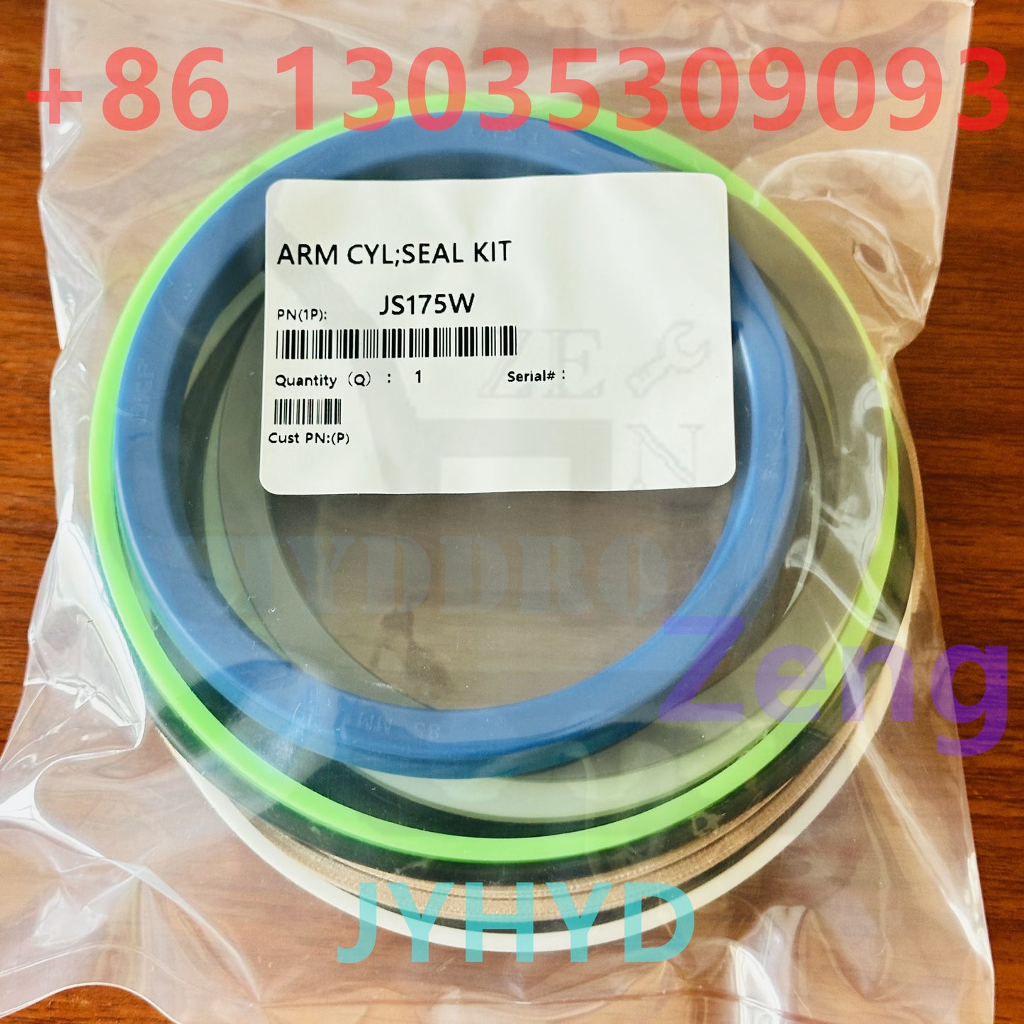 JCB JS175W ARM CYLINDER SEAL KIT