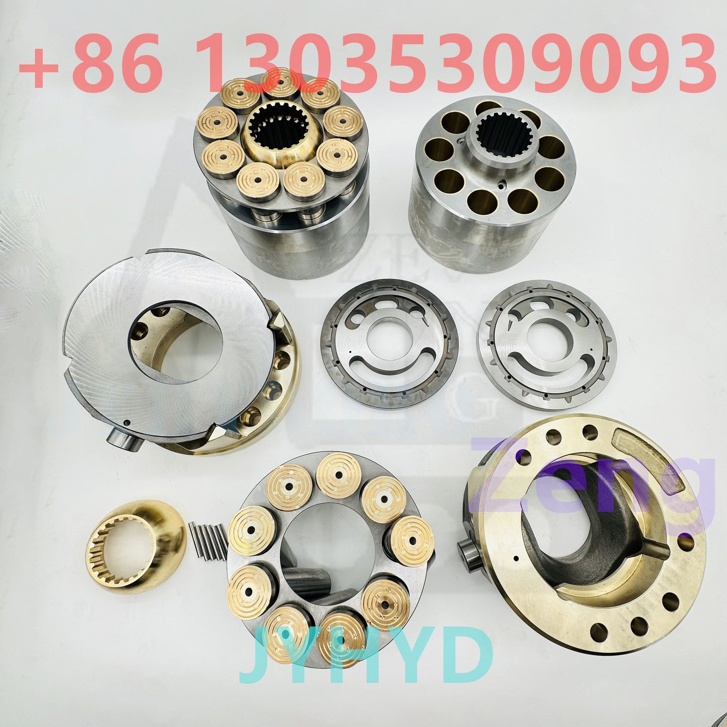 KOMATSU 708-2J-11120 HYDRAULIC PUMP ROTARY GROUP