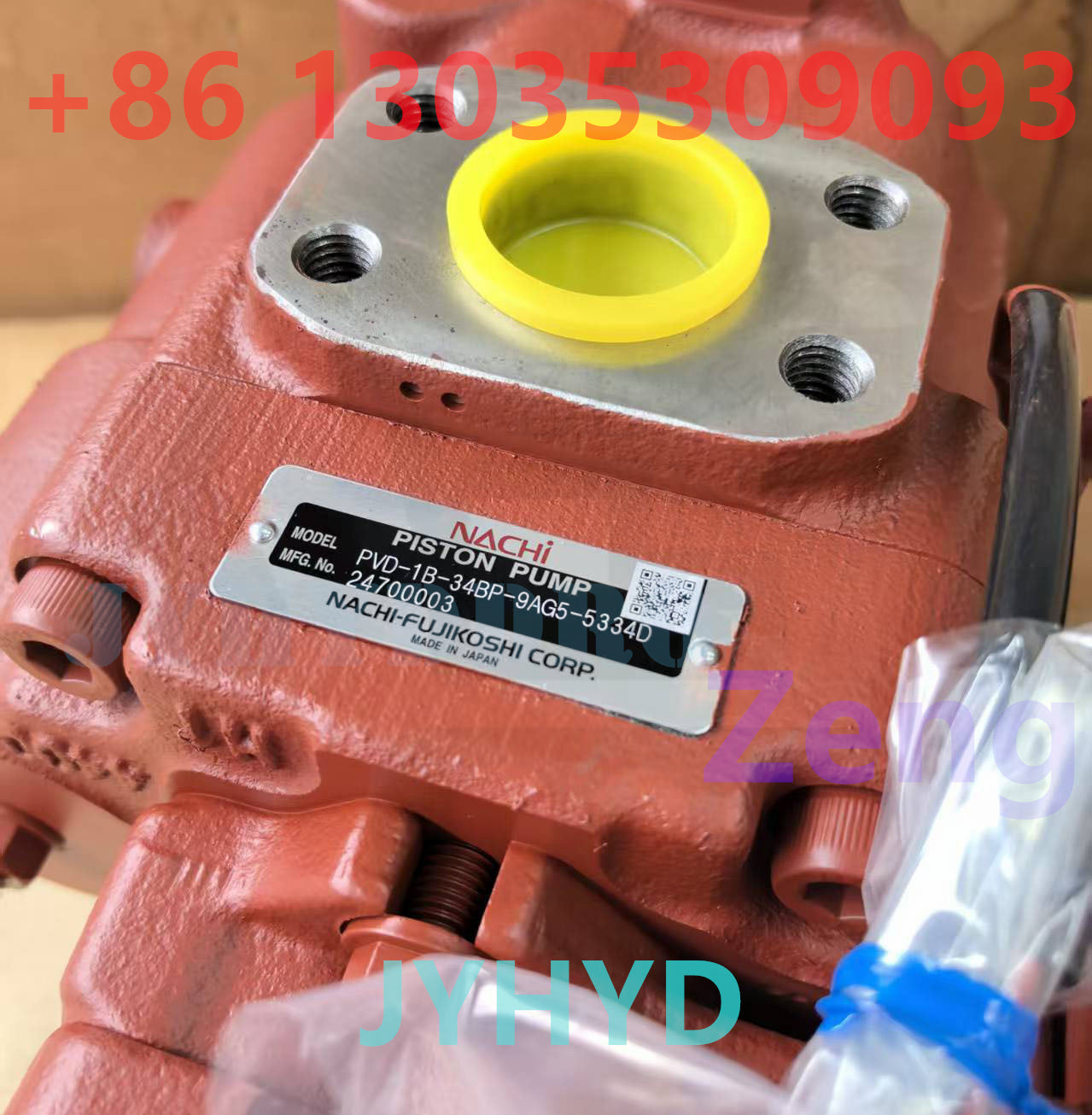 NACHI PVD-1B-34BP-9AG5-5334D 24700003 HYDRAULIC PUMP