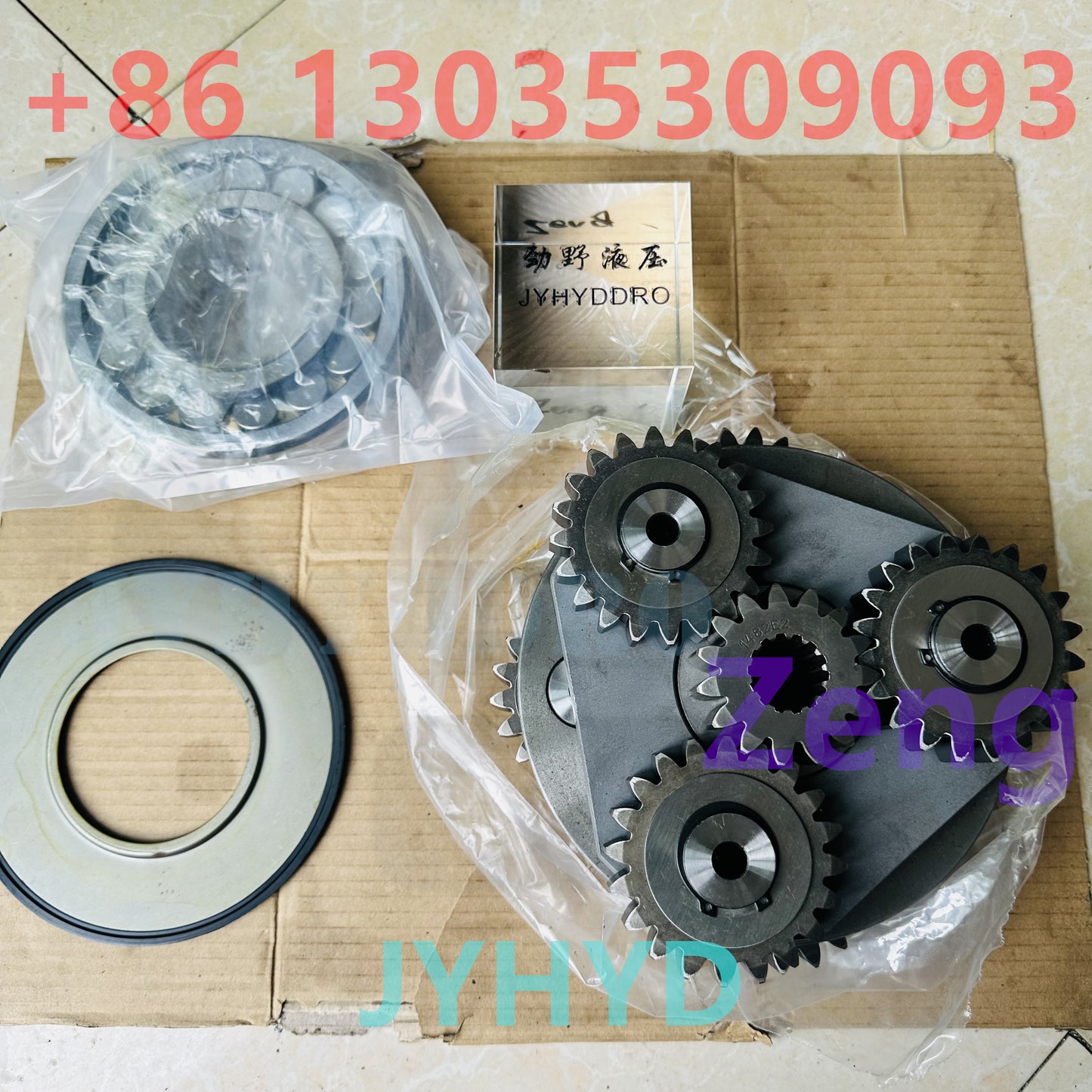 KOBELCO SK135 SK140 EXCAVATOR YY32W00004F1 RG06D19J2 SWING REDUCTION GEARBOX CARRIER ASSY
