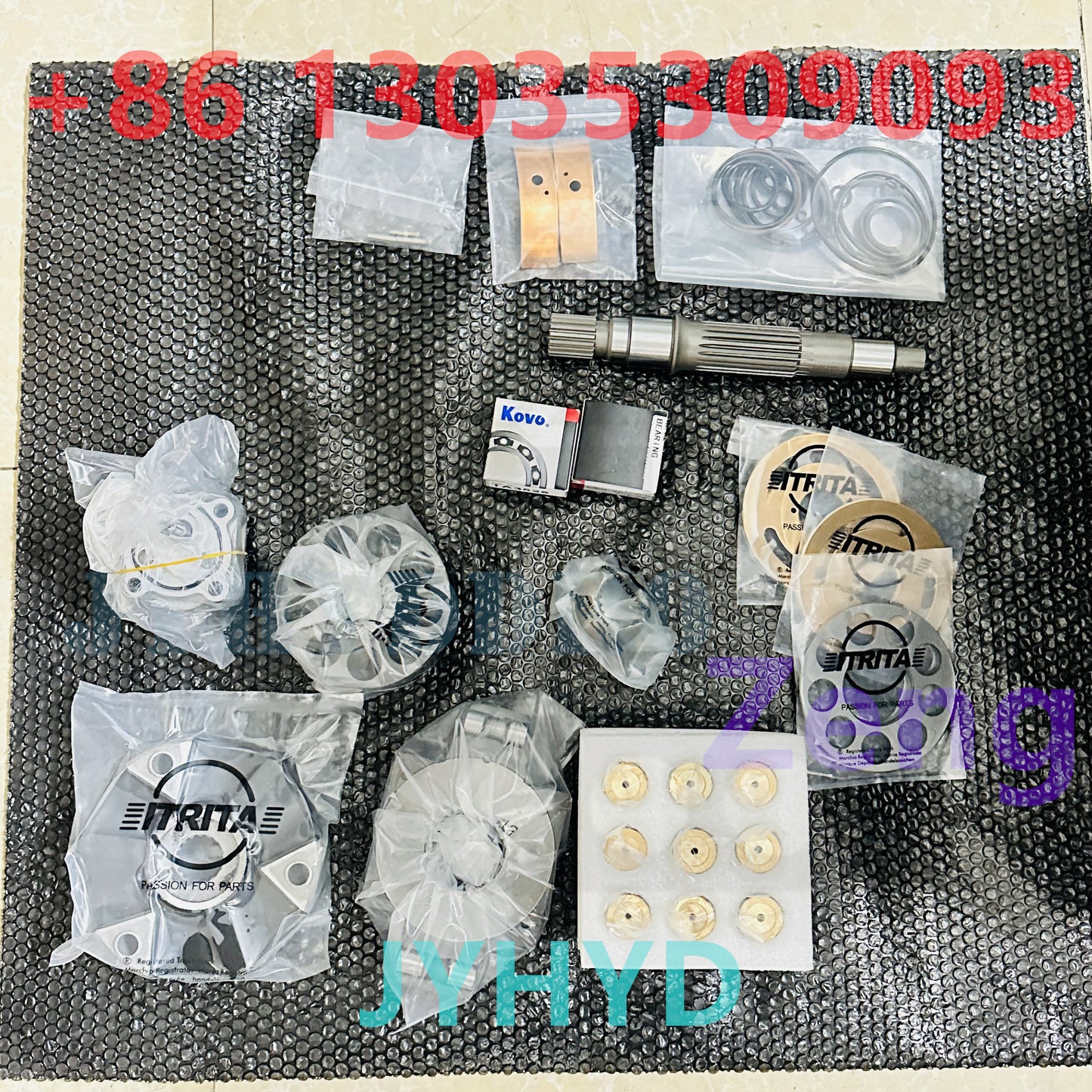 KAYABA PSVL-54CG HYDRAULIC PUMP ROTARY GROUP AND SPARE PARTS