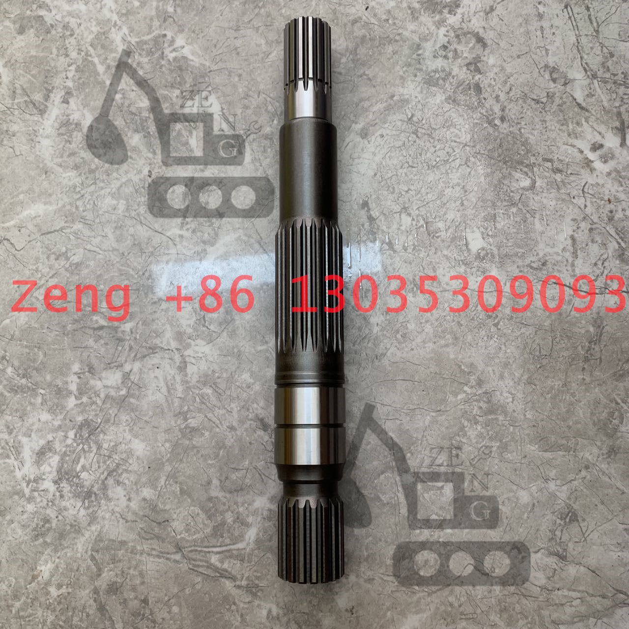 HITACHI HPK055 HPK060 hydraulic pump drive shaft