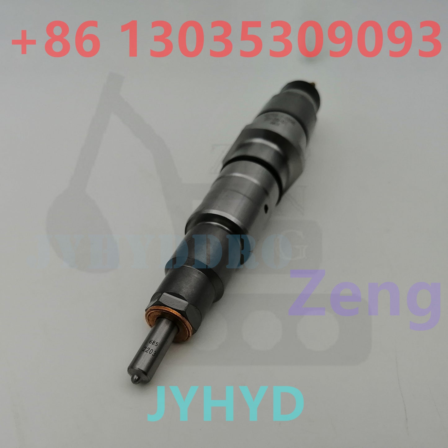 KOMATSU 6D114-3 ENGINE 0445120236 INJECTOR