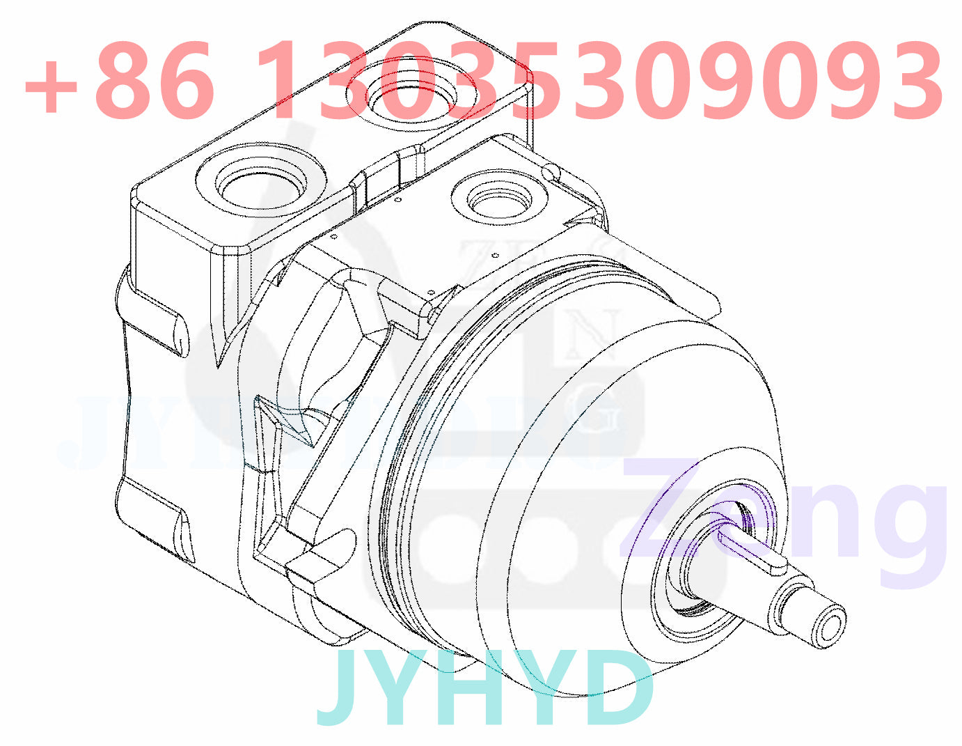 MOTOR GP-TRAVEL 511-0317 MOTOR GP-TRAVEL CAT349D2L CAT352 CAT350 CAT352F-VG CAT349EL CAT349FL CAT349E S/N RBY1-UP PART OF 519-2480 MOTOR & MTG GP-TRAVEL