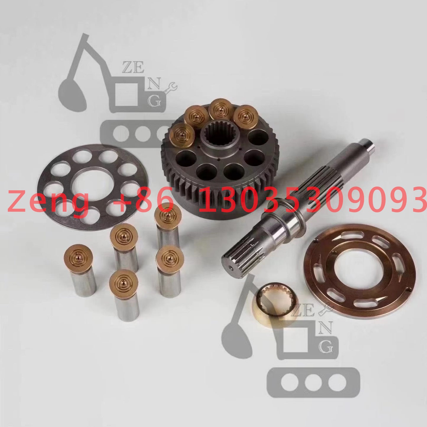zax55 swing motor parts