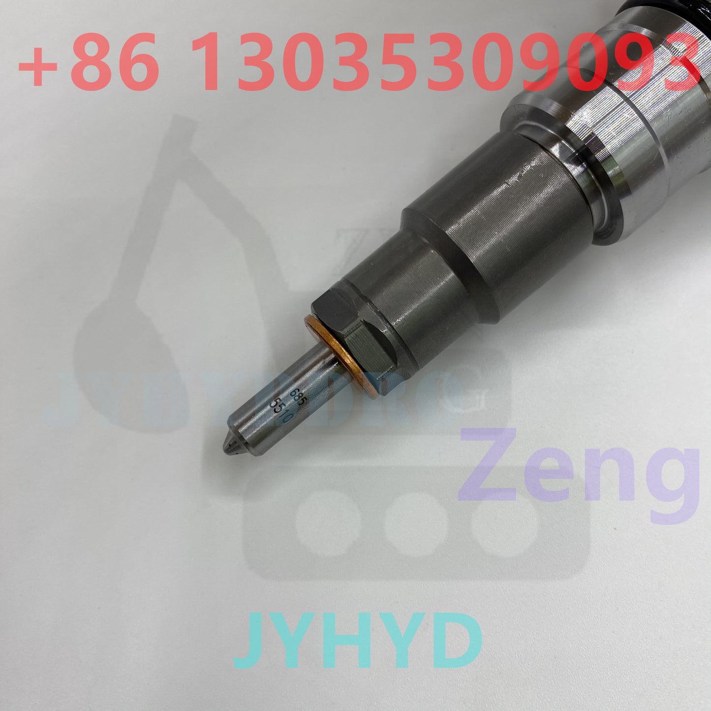 KOMATSU 6D107 ENGINE 0445120231 INJECTOR