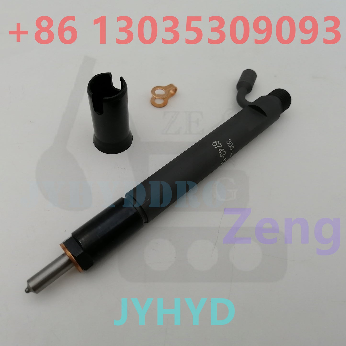 KOMATSU 6D114-2 ENGINE 6743-11-3320 INJECTOR