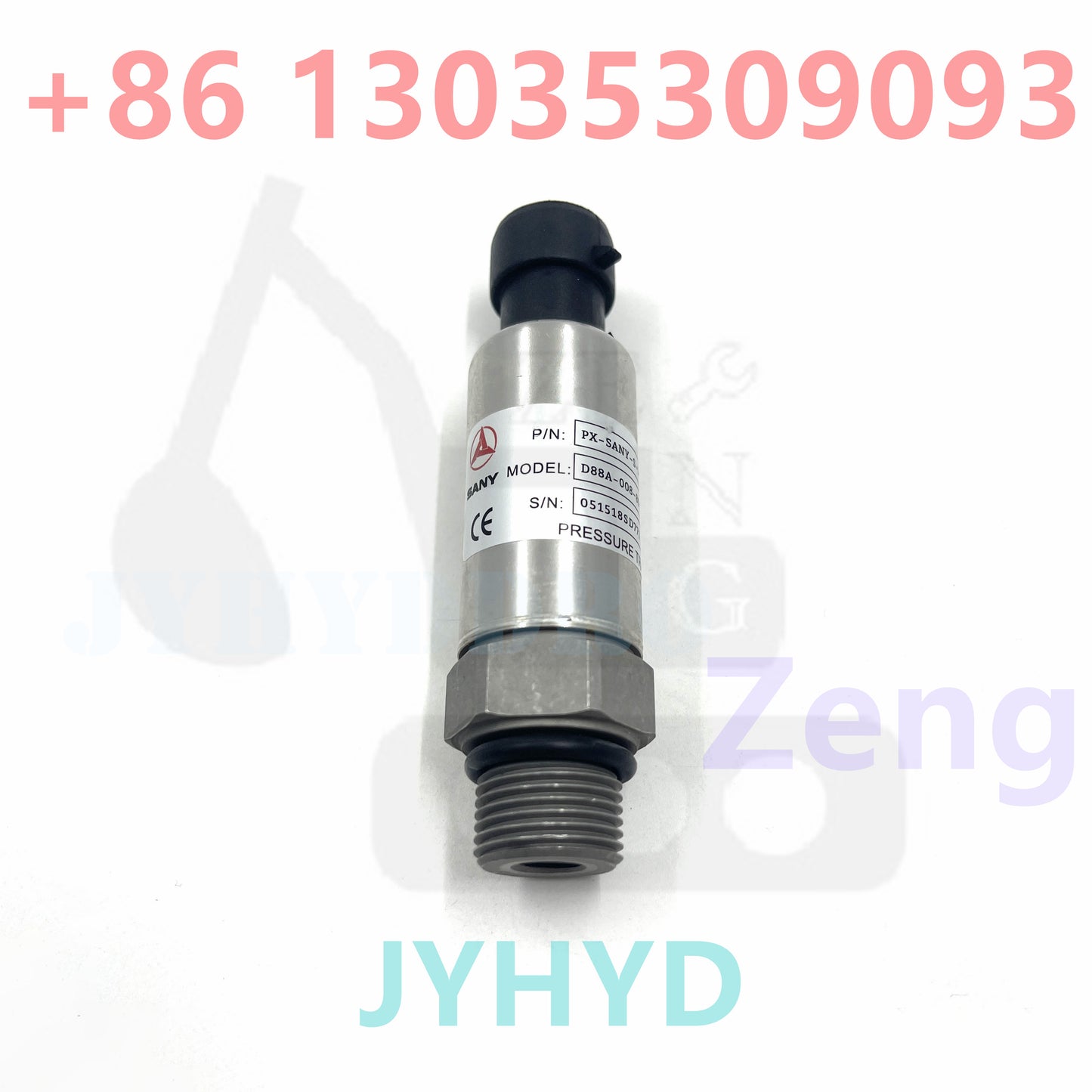 SANY SY215-8 EXCAVATOR PX-SANY-S-500BG D88A-008-800+B 051518SD771 SENSOR