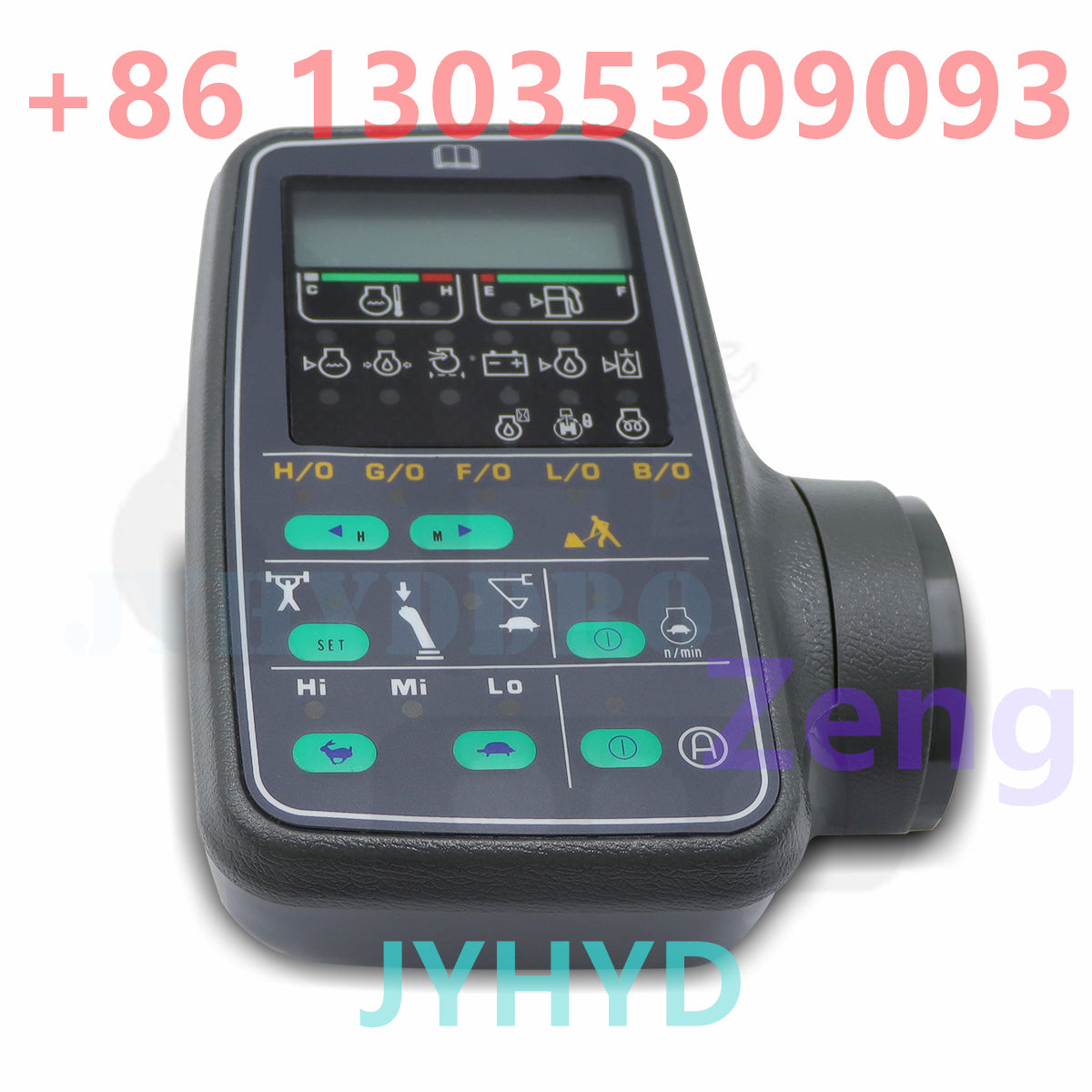 6D102 7834-77-2002 7834-78-3002 Gauge Cluster fits Komatsu PC100-6 PC120-6 PC130-6 Excavator 7834-77-2001 Monitor