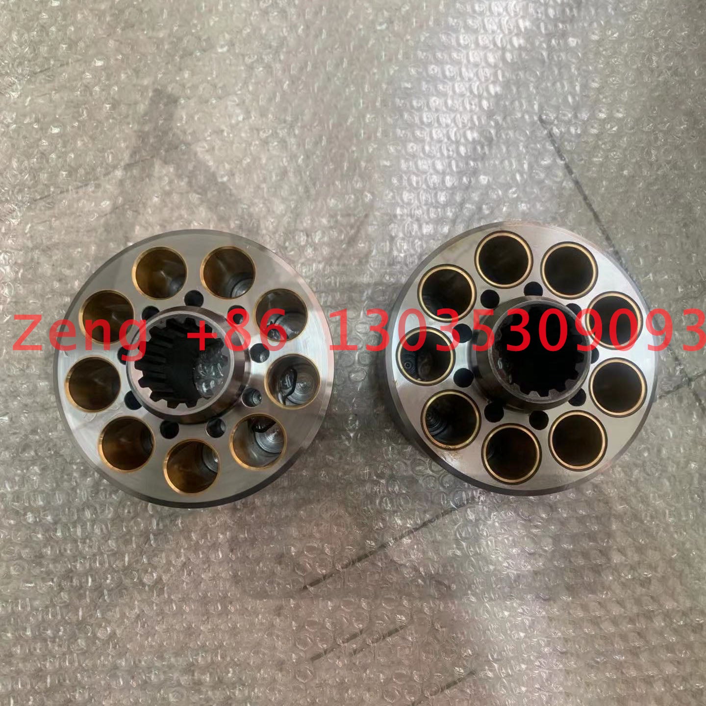 Kawasaki K3V112 hydraulic pump cylinder block rotor barrel