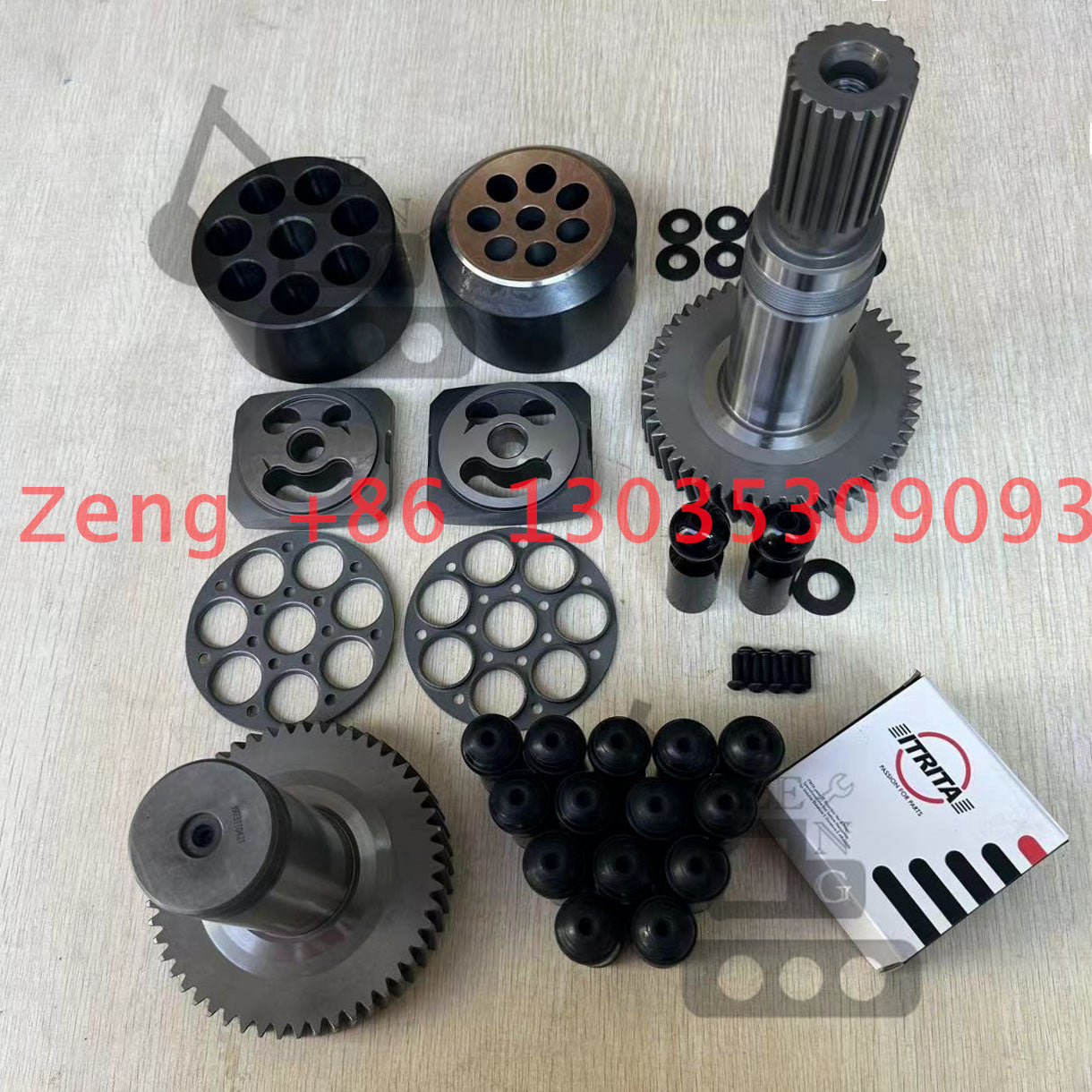 CAT320B A8VO107 hydraulic pump drive shaft