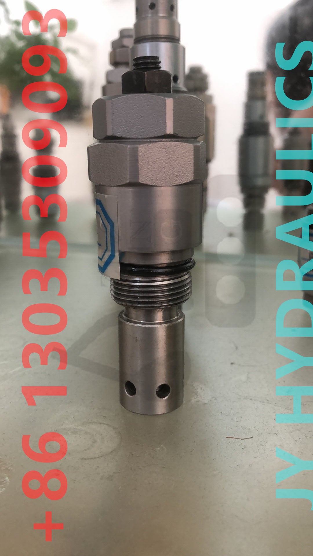 YUCHAI YC80 EXCAVATOR RELIEF VALVE