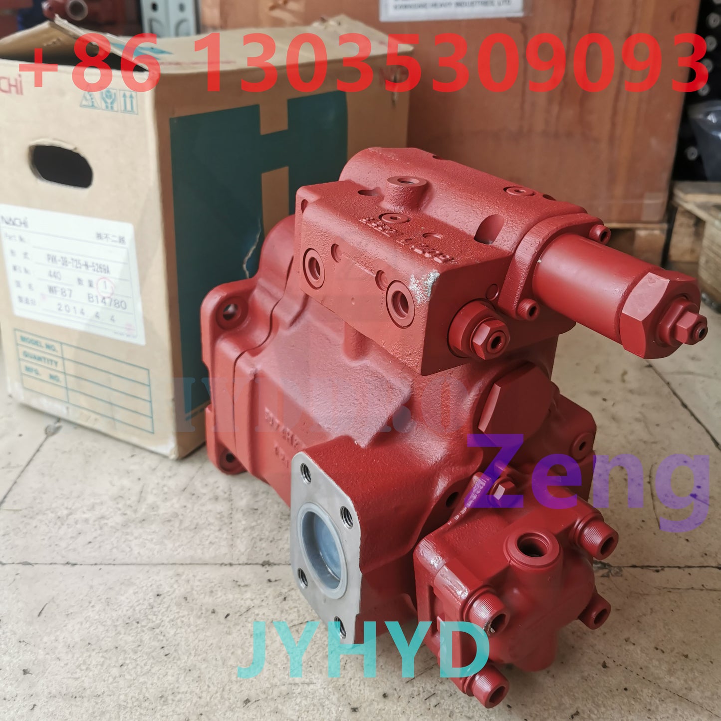 NACHI PVK-3B-725-N-5269A 4400001 HYDRAULIC PISTON PUMP