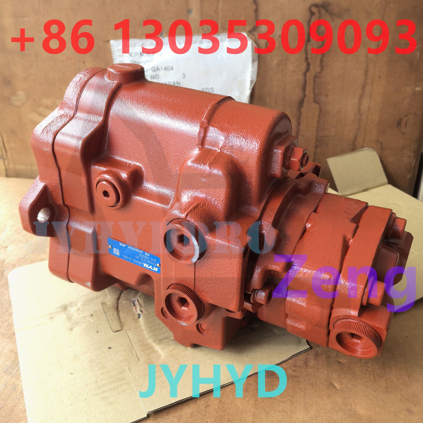 KAYABA PSVD2-21E-20 B0600-21030 430005 HYDRAULIC PISTON PUMP