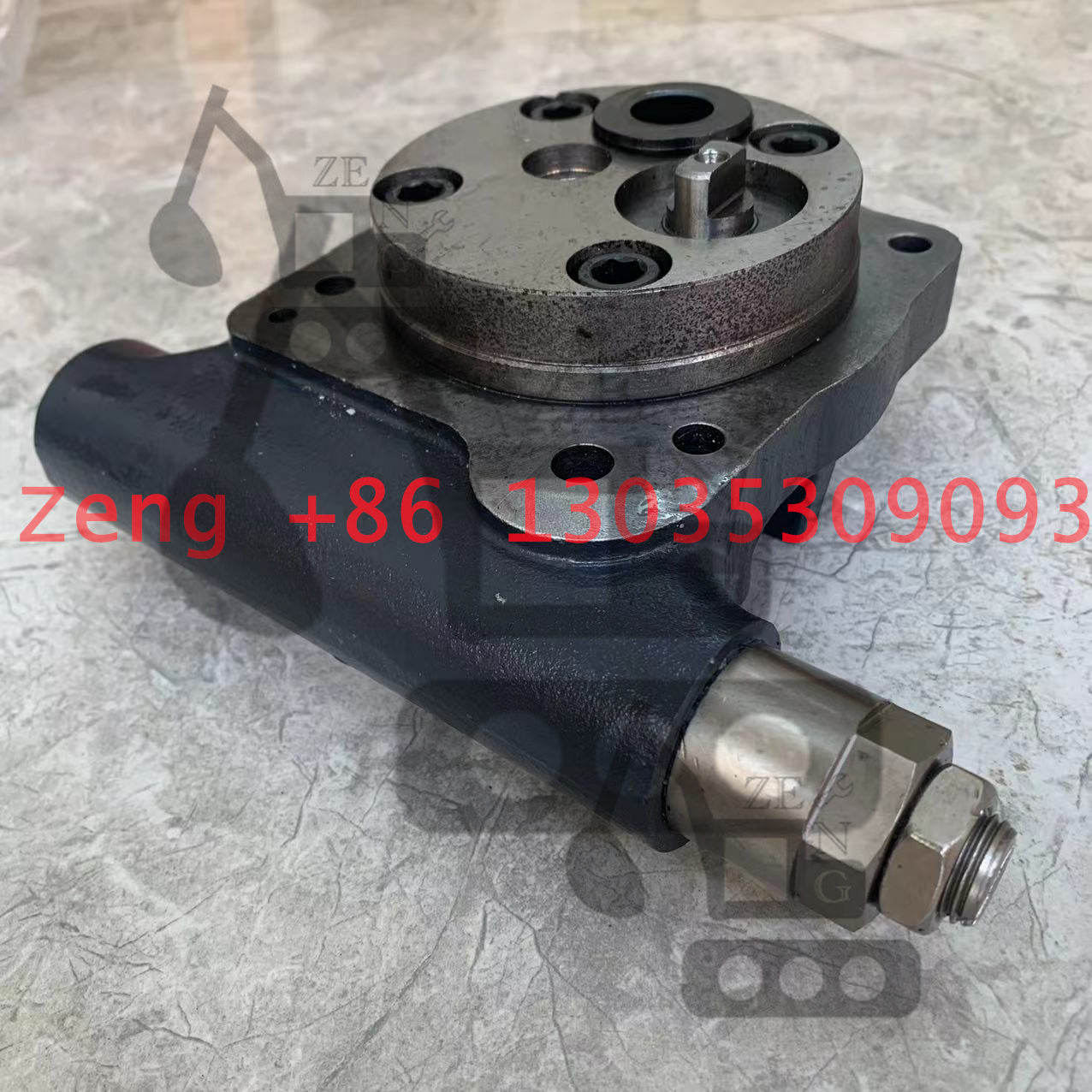 HPV75 PC60-7 hydraulic pump gear pump pilot pump