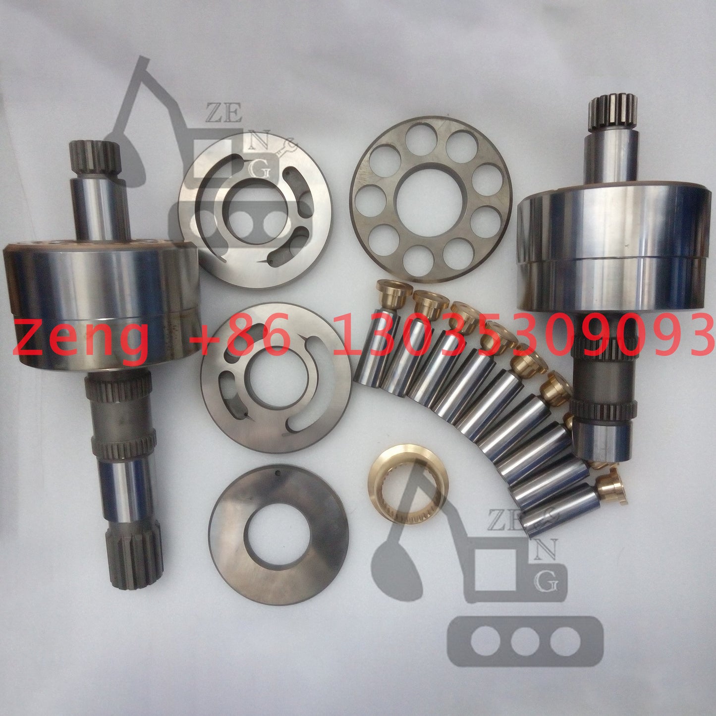 Tadano100 hydraulic pump set plate retainer plate