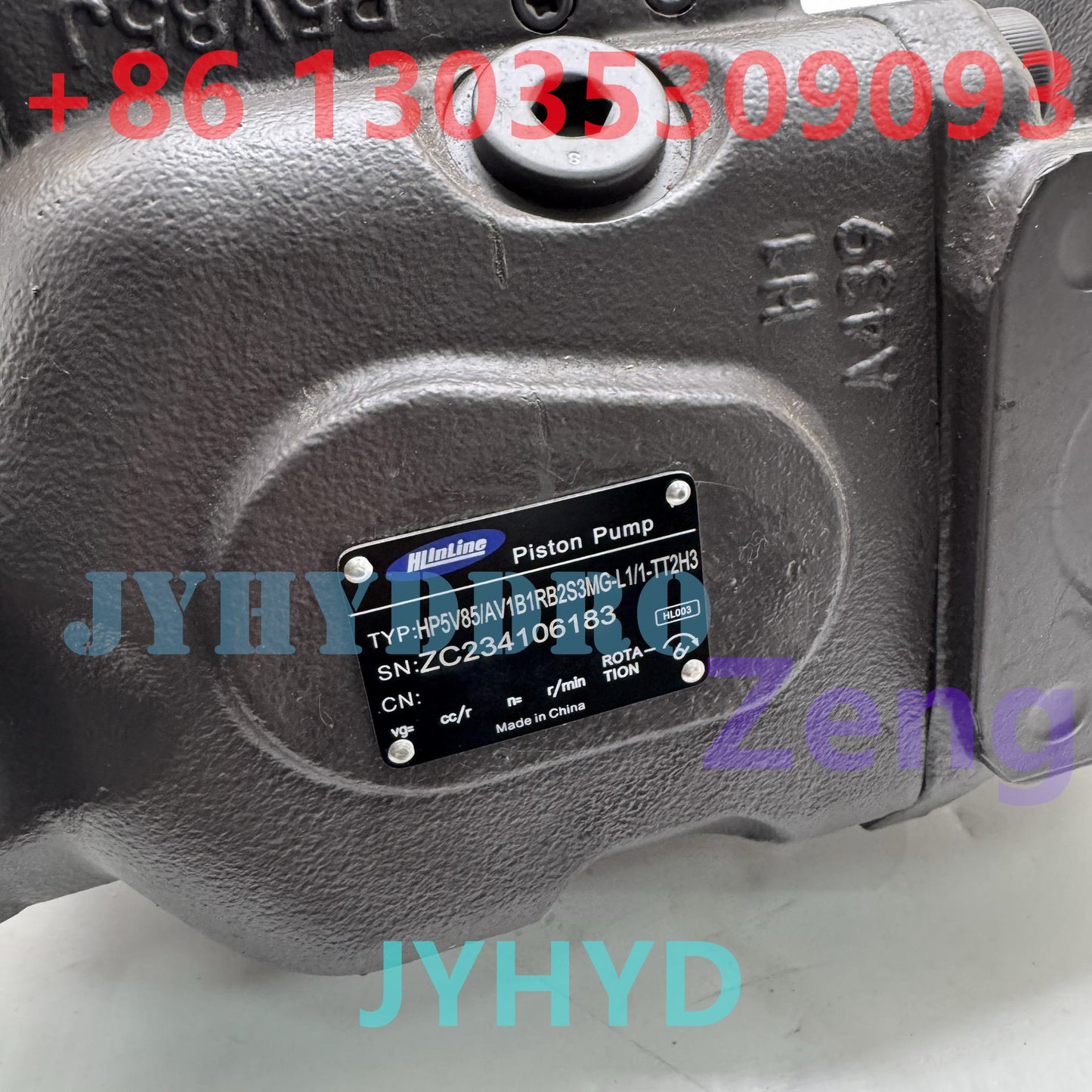 HENGLI HP5V85/AV1B1RB2S3MG-L1/1-T12H3 HYDRAULIC PUMP