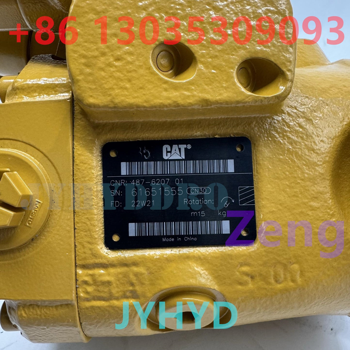 CATERPILLAR 487-6207 PISTON PUMP GP
