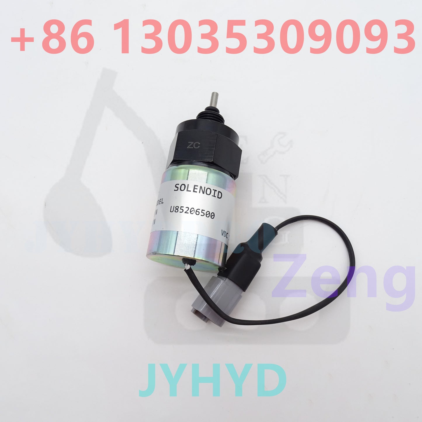 U85206500 12V SOLENOID VALVE for Perkins Engine 403D-15 404D-22 404D-22T 404D-22TA ENGINE