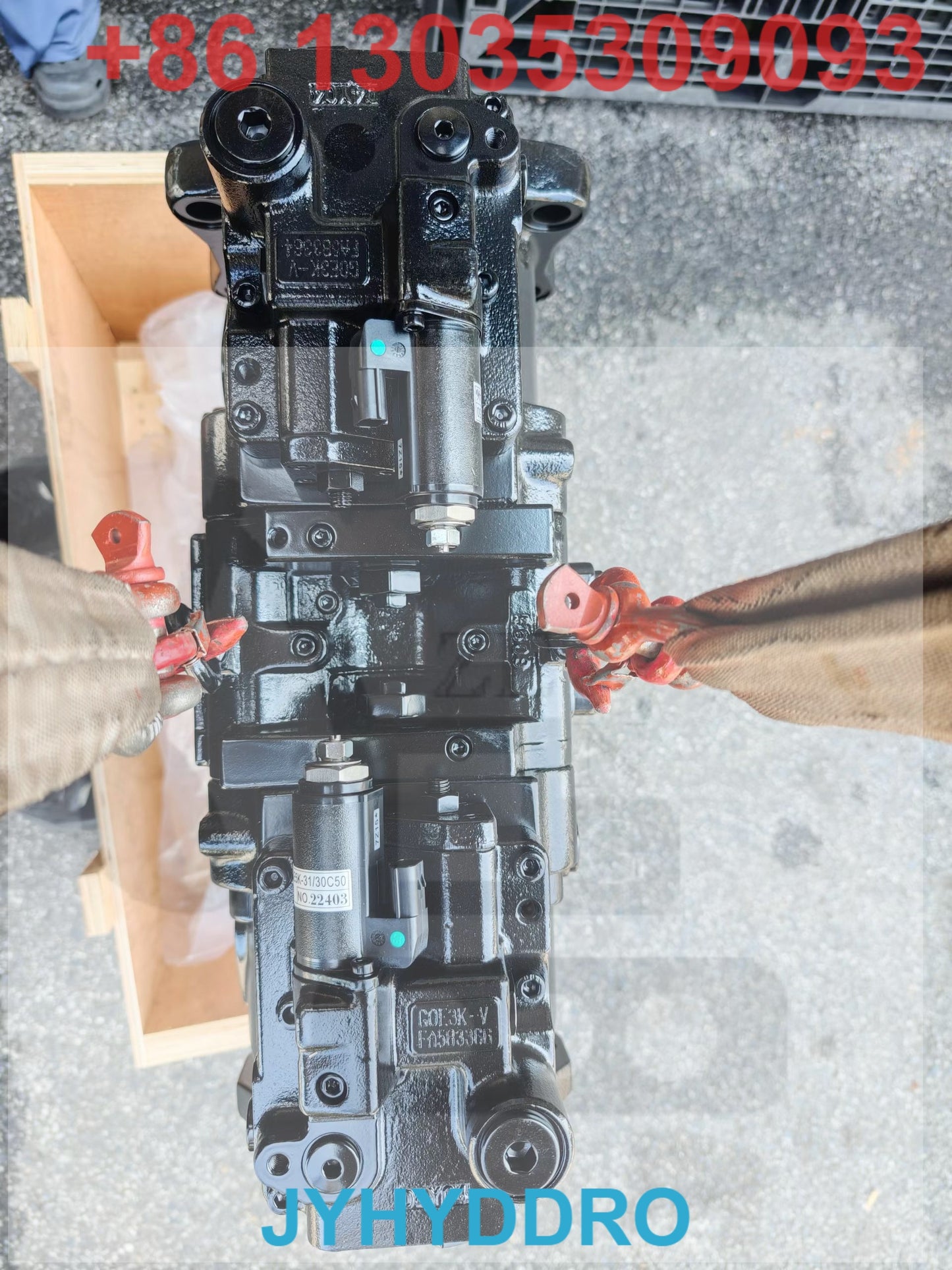 KOBELCO SK200-10 EXCAVATOR K7V125DTP-0E3K HYDRAULIC PUMP