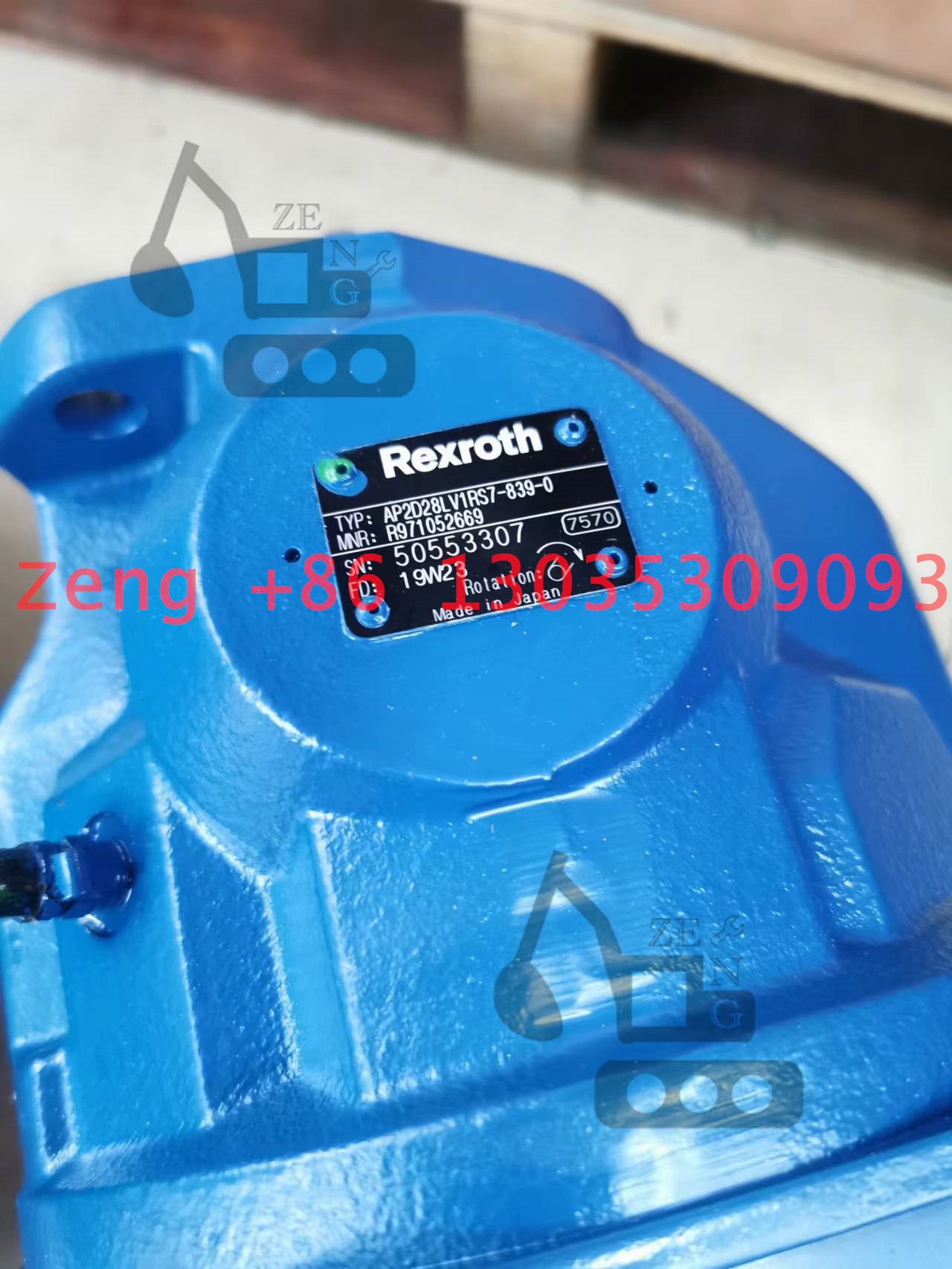 ZAX60 AP2D25 hydraulic pump