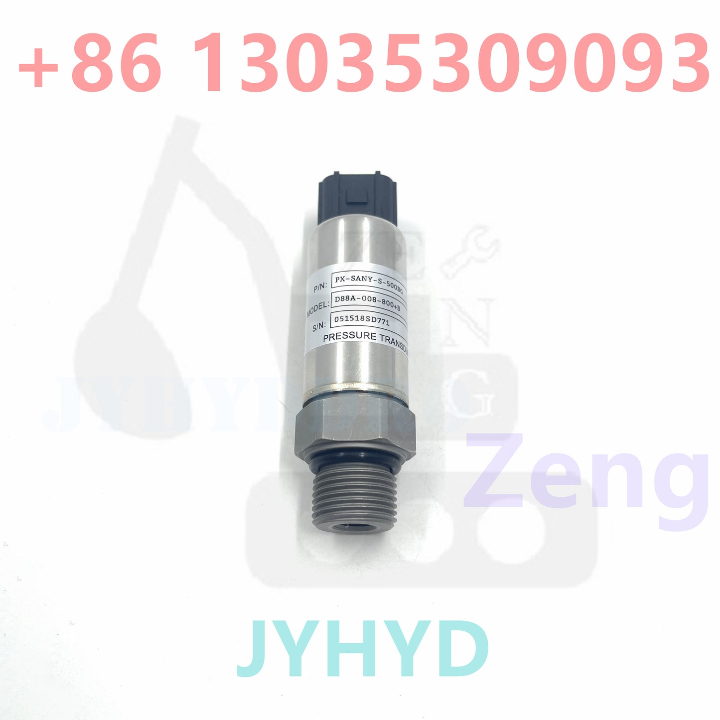 SANY SY205 EXCAVATOR PX-SANY-S-500BG D88A-008-800+B 051518SD771 SENSOR