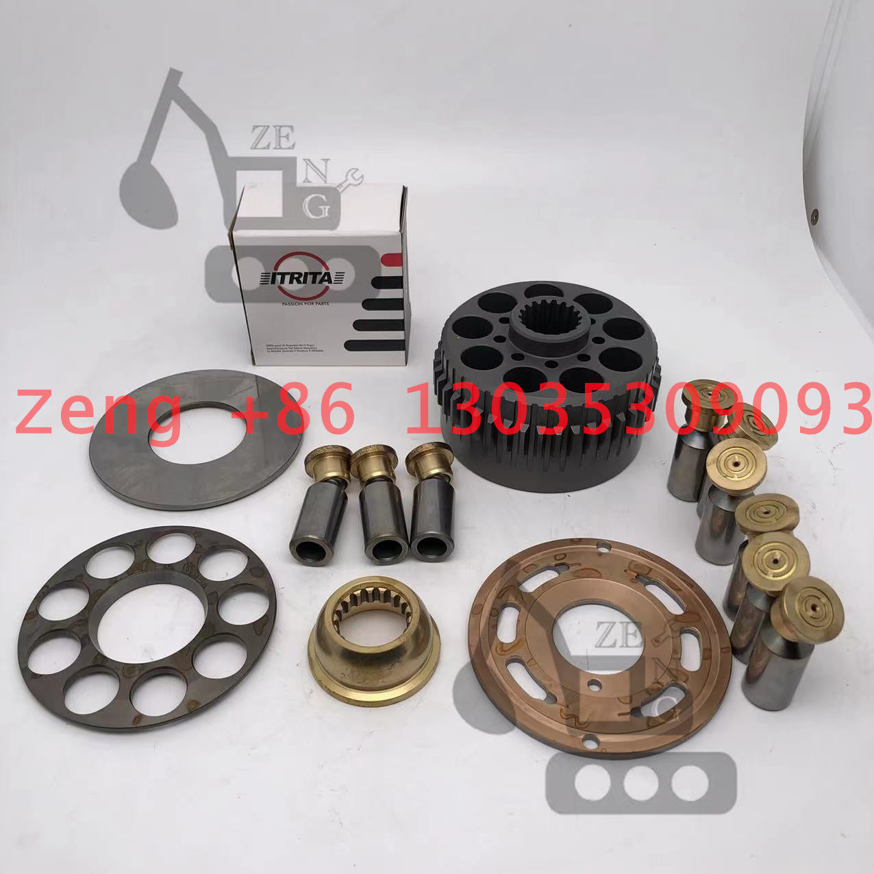 JMF64 R100S R150-9 DH150-9 swing motor piston shoe