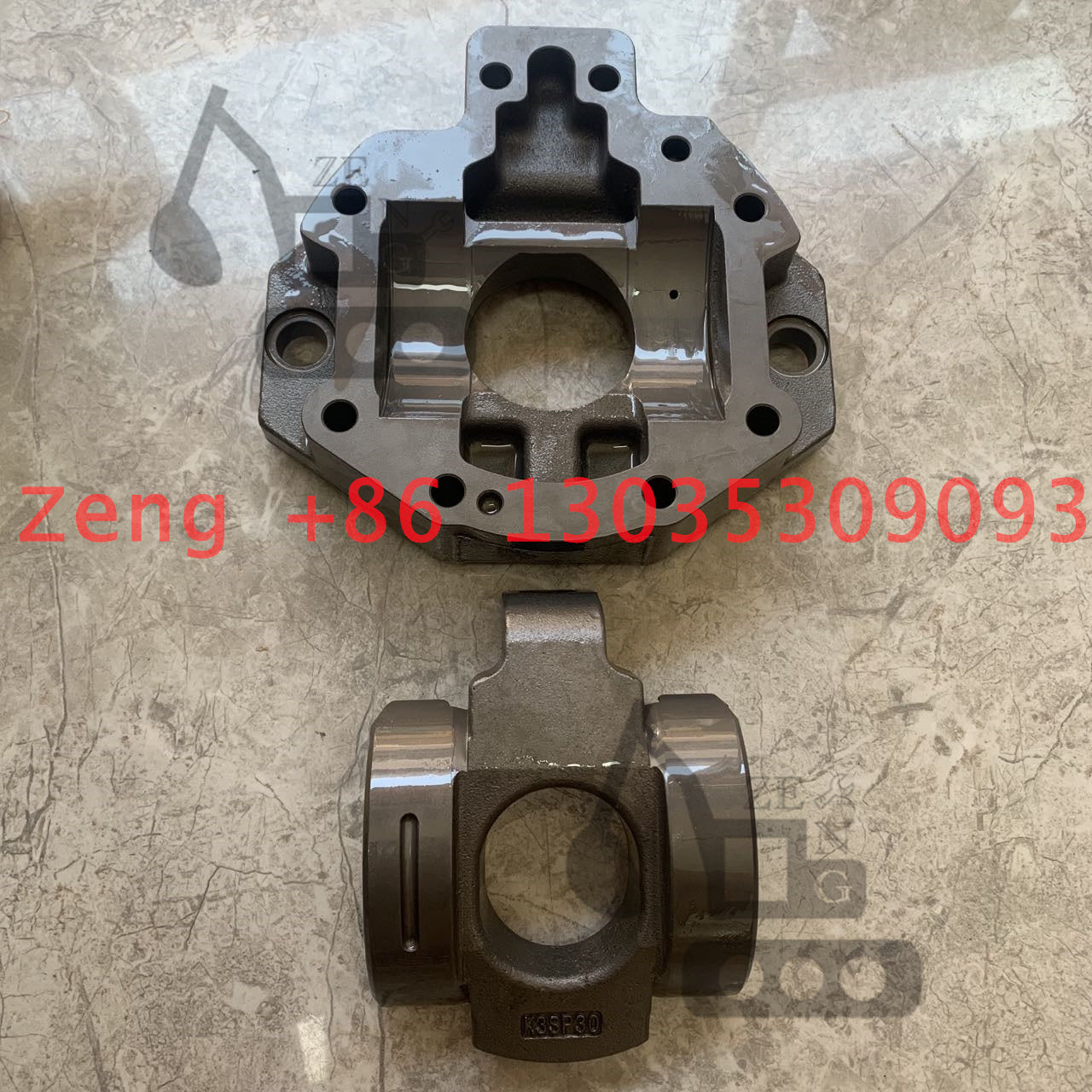 K3SP30 hydraulic pump swash plate and supprot