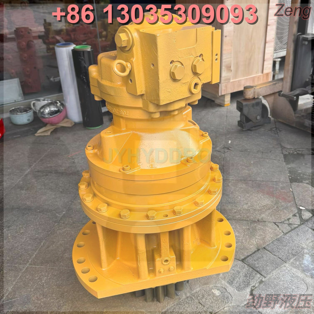 KOMATSU PC200-8 EXCAVATOR KMF125 SWING MOTOR ASSY