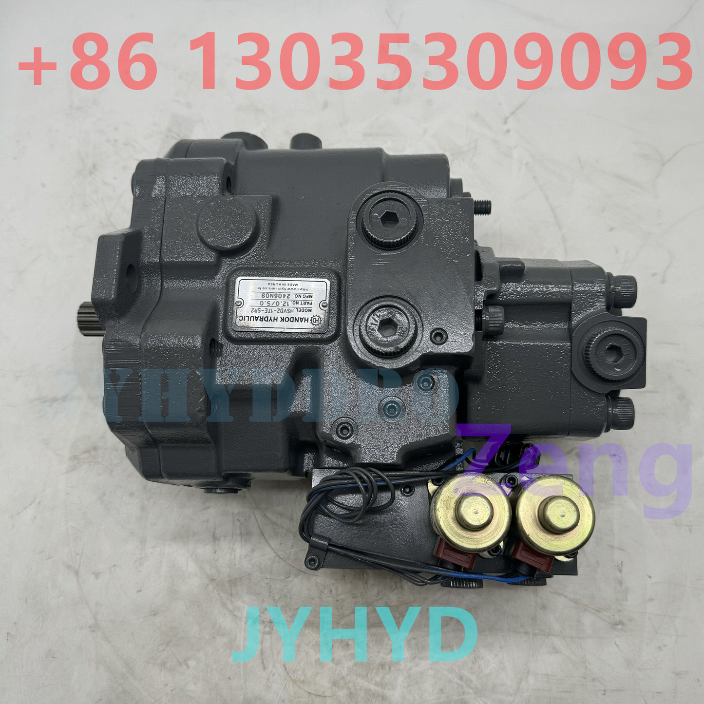 YANMAR VIO40 EXCAVATOR HANDOK HSVD2-17E-SR2 PSVD2-17E-SR2 HYDRAULIC PISTON PUMP