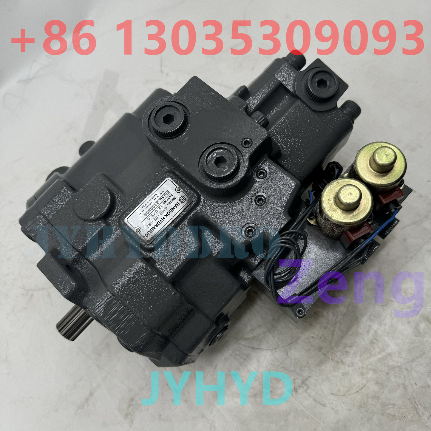YANMAR VIO40 EXCAVATOR HANDOK HSVD2-17E-SR2 PSVD2-17E-SR2 HYDRAULIC PISTON PUMP