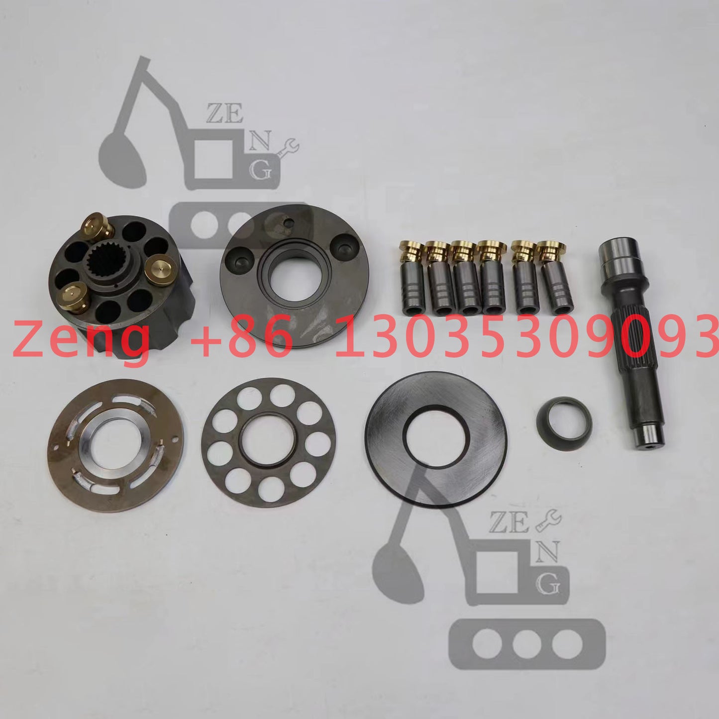 Nabtesco GM07VA hydraulic final drive travel motor rotory group and spare parts for Komatsu PC60-5 PC60-6，Kobelco SK60-5 SK60-6 excavator