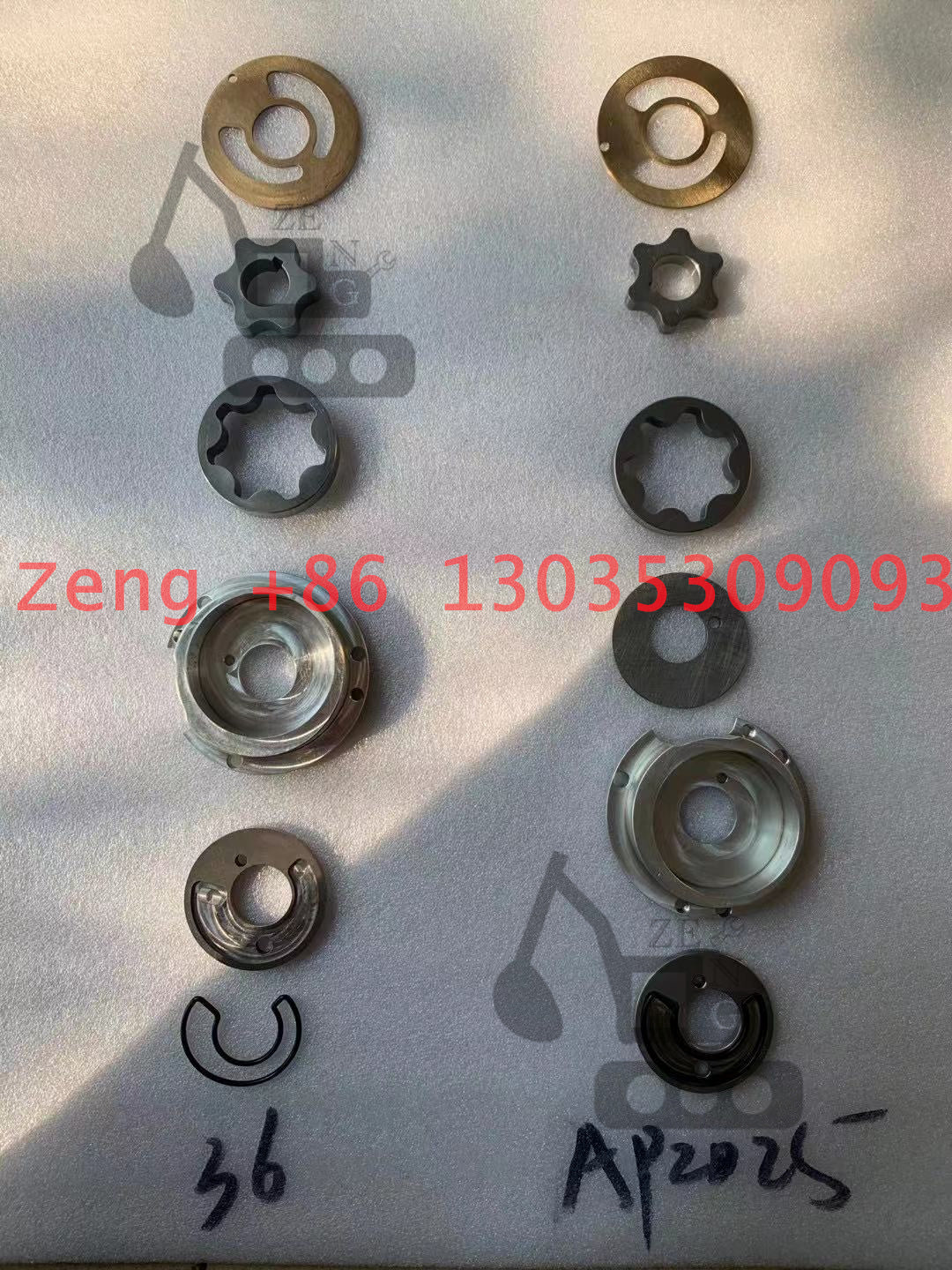 AP2D25 hydraulic pump charge pump