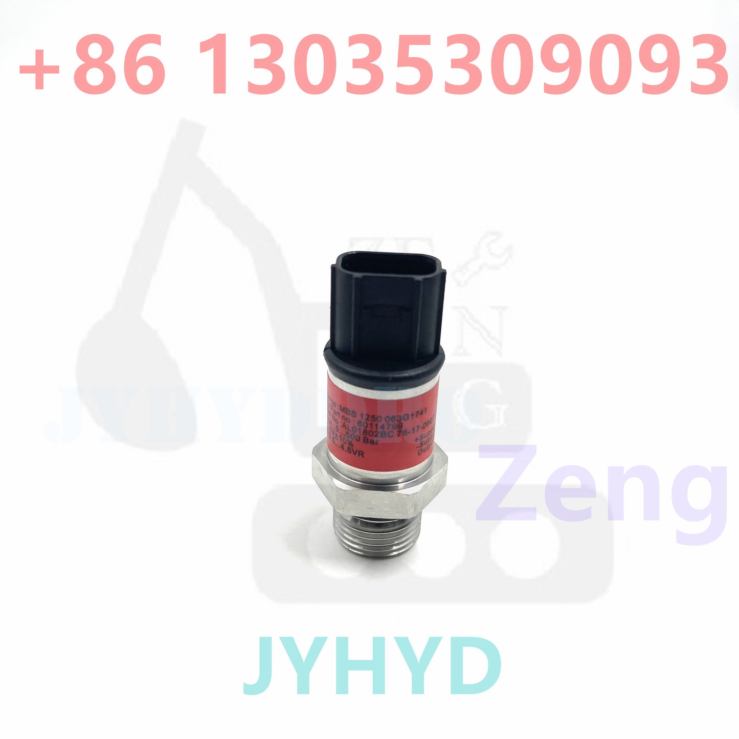 SANY SY215-9 EXCAVATOR MBS 1250 063G1741 60114799  AL01802BC 76-17-0807 500Bar SENSOR
